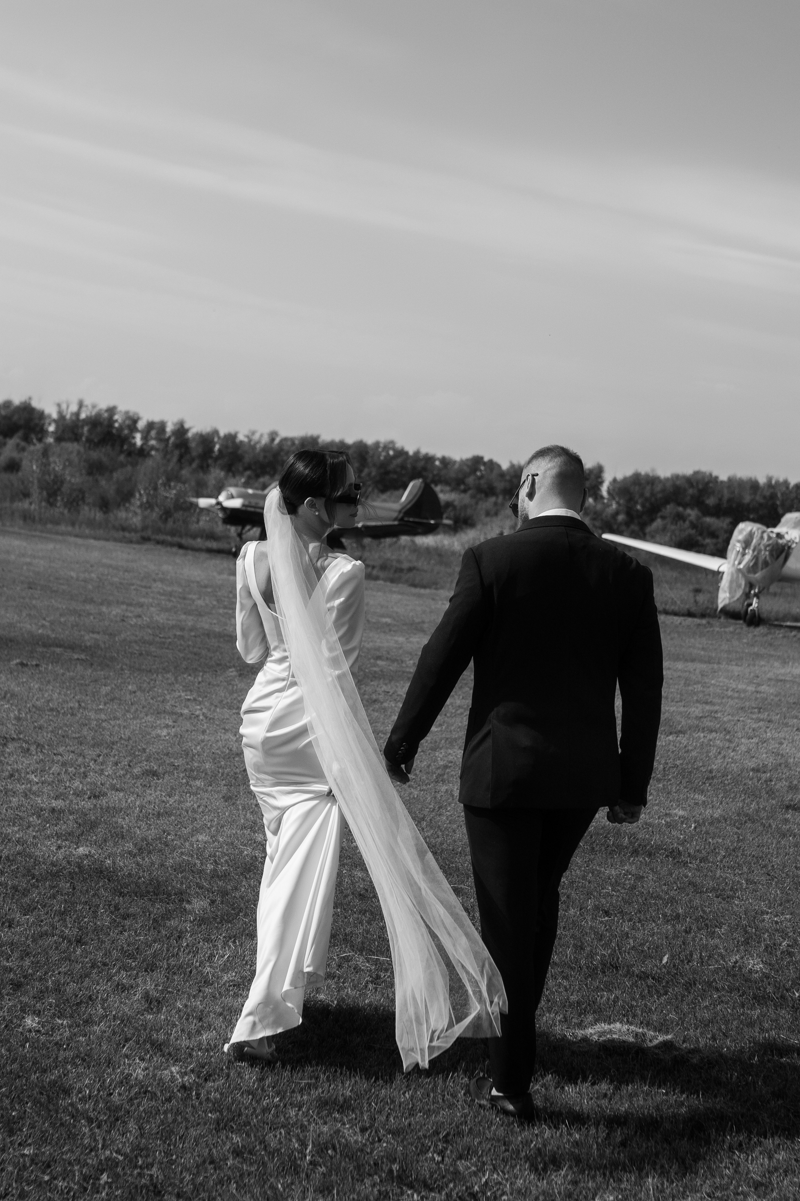 Аэродром. Свадебный фотограф Тольятти Москва Адамова Виктория