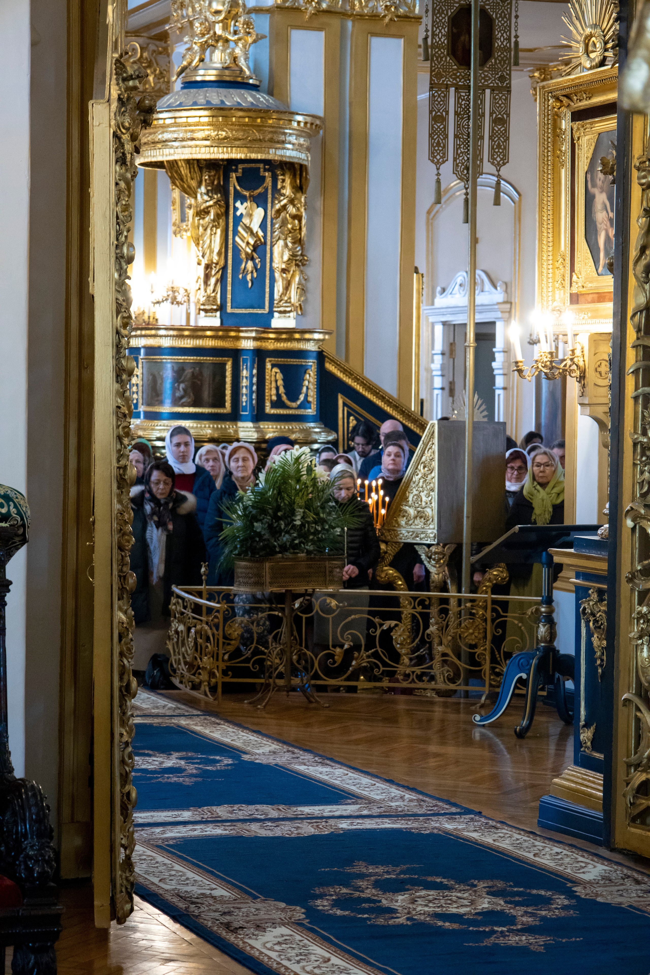 ВХОД ГОСПОДЕНЬ В ИЕРУСАЛИМ. НИКОЛО-БОГОЯВЛЕНСКИЙ МОРСКОЙ СОБОР