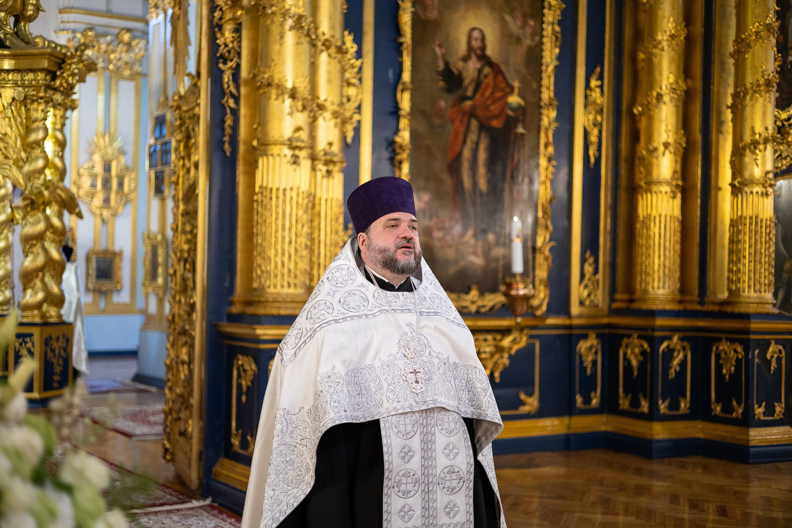 ВСЕНОЩНОЕ БДЕНИЕ В КАНУН ПРАЗДНИКА ВОЗНЕСЕНИЯ ГОСПОДНЯ. НИКОЛО-БОГОЯВЛЕНСКИЙ МОРСКОЙ СОБОР