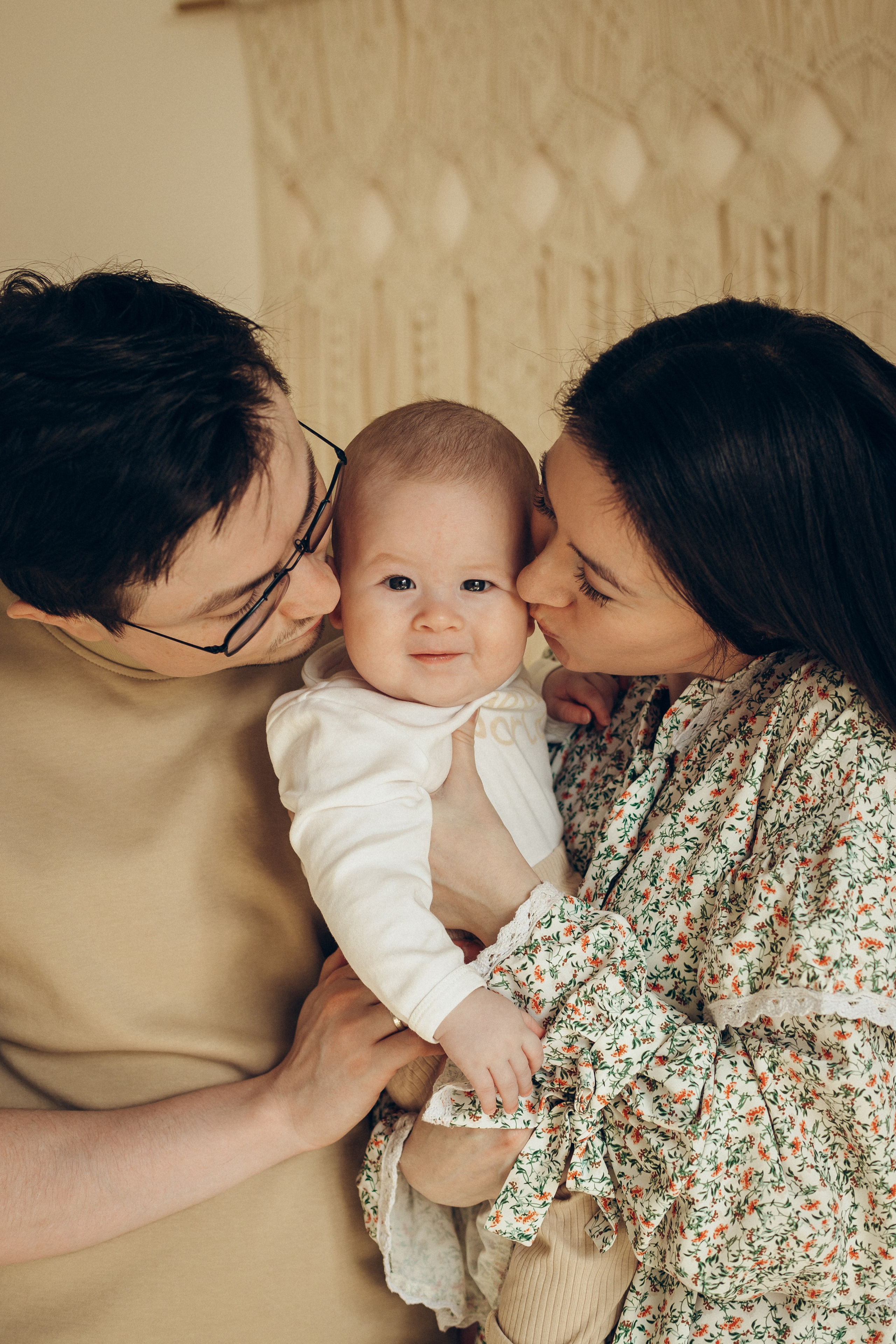 Талгат, Гульназ, Данил. Семейный фотограф новорожденных УФА Гульнара Зиновьева