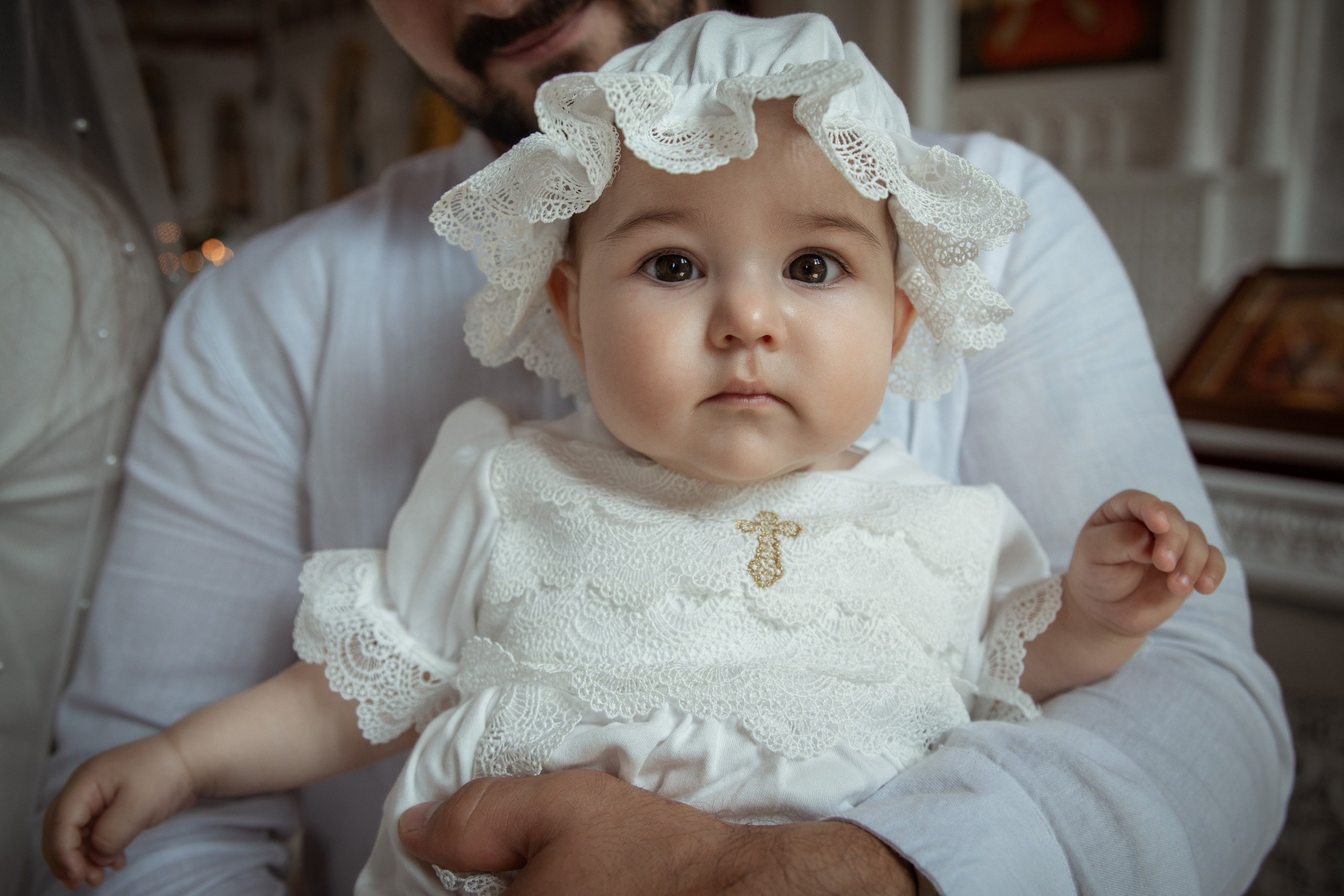 Таинство Крещения Александры, Александра-Невский Собор г. Волгоград. Церковный, семейный и репортажный фотограф Волгоград, Волжский