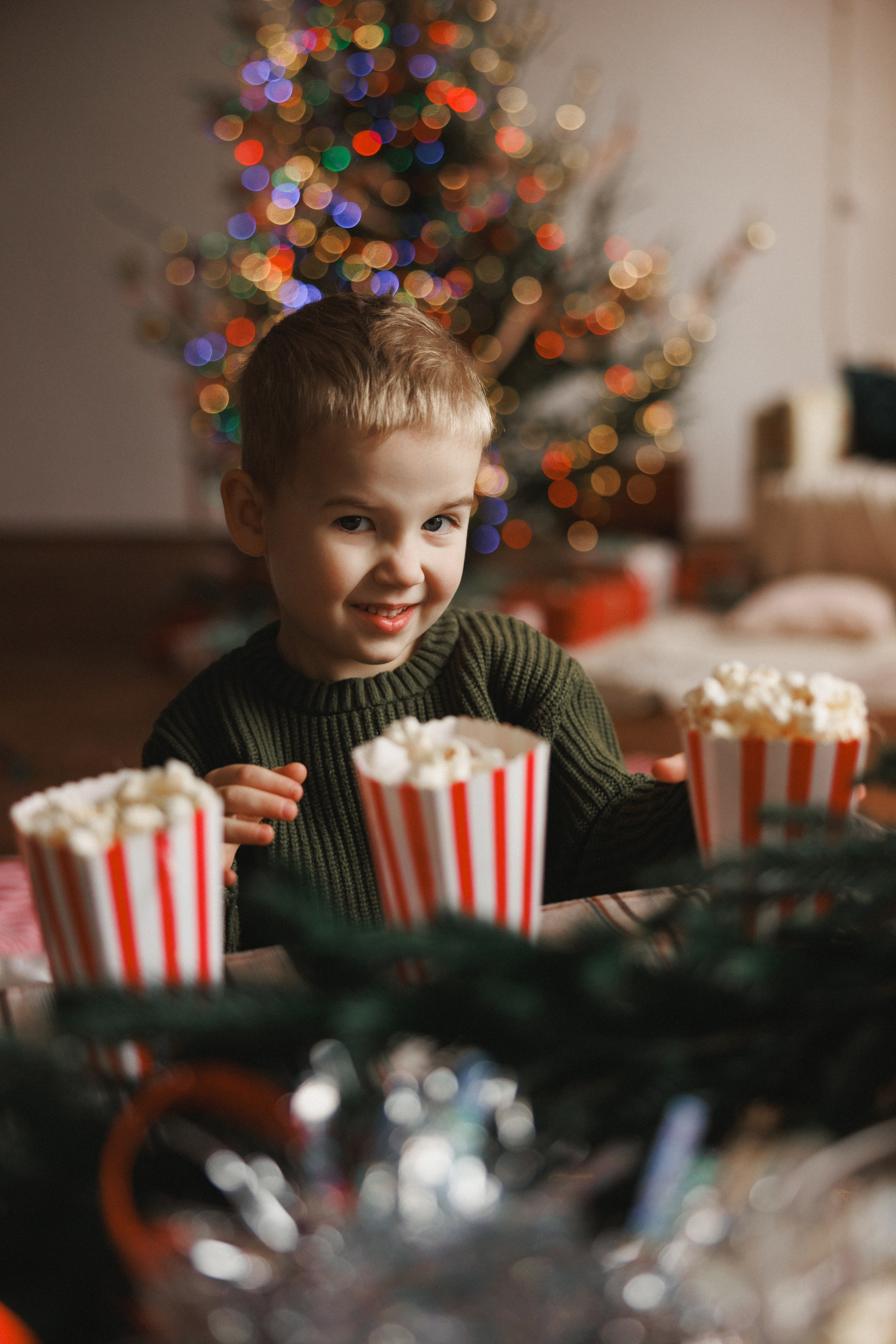 Новогодняя фотосессия в фотостудии «Берлин», город Краснодар. Семейный и детский фотограф в Краснодаре Анна Трашкова