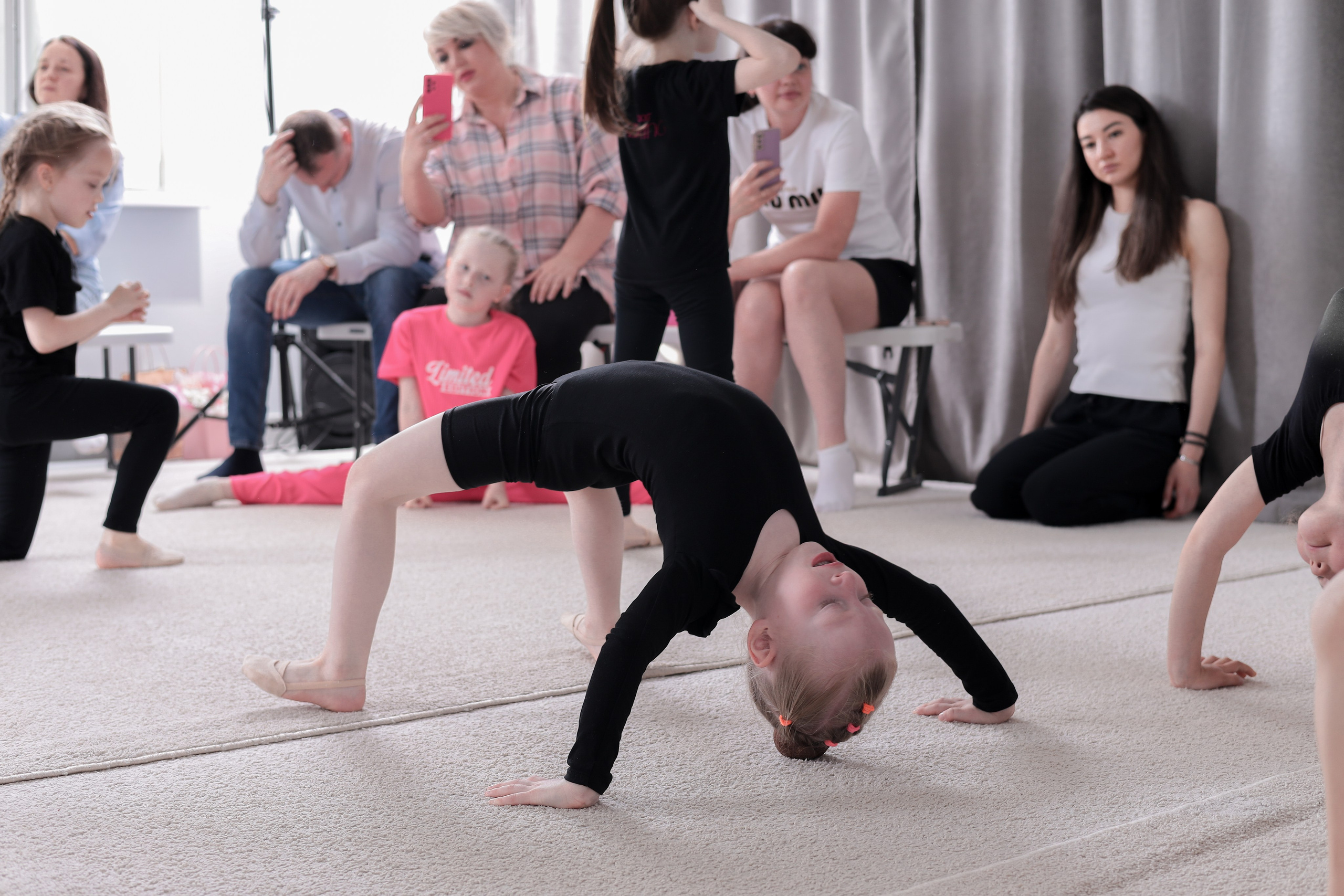 Открытый урок гимнастика. Фотограф Надршина Лилия