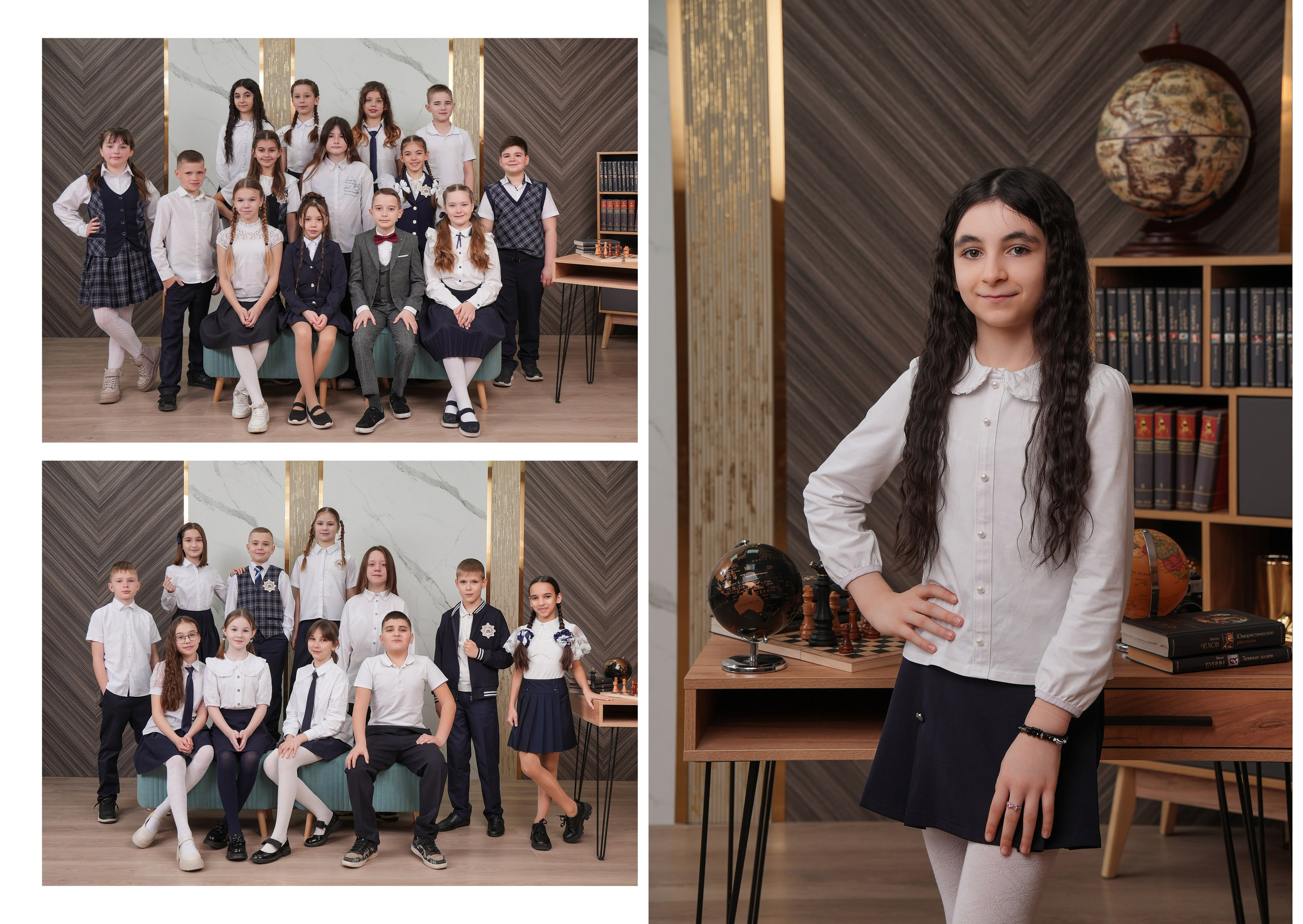 ШКОЛА 110 4 Г. Красивый выпускной альбом в Краснодаре