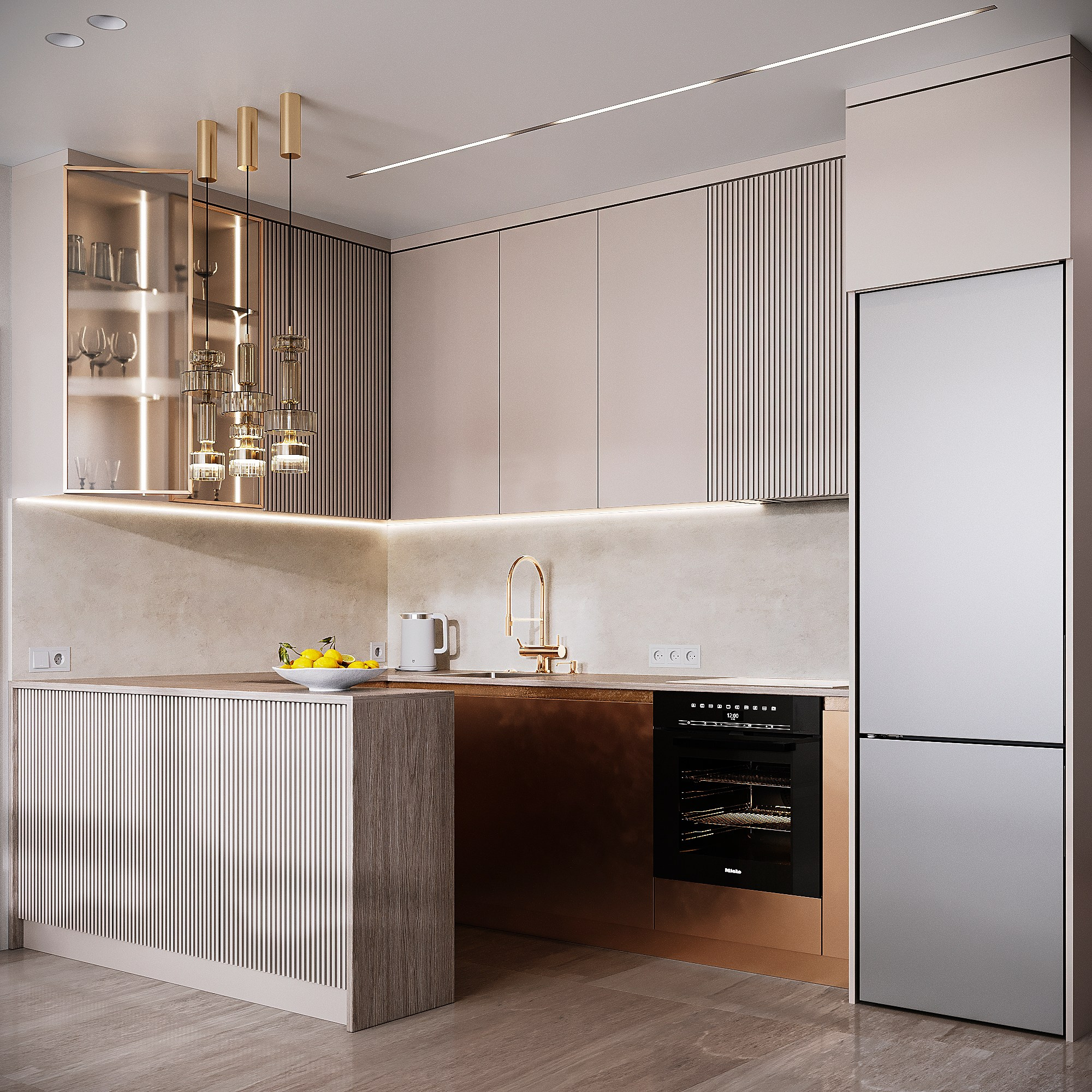 Кухня, кухня-гостиная. Главная