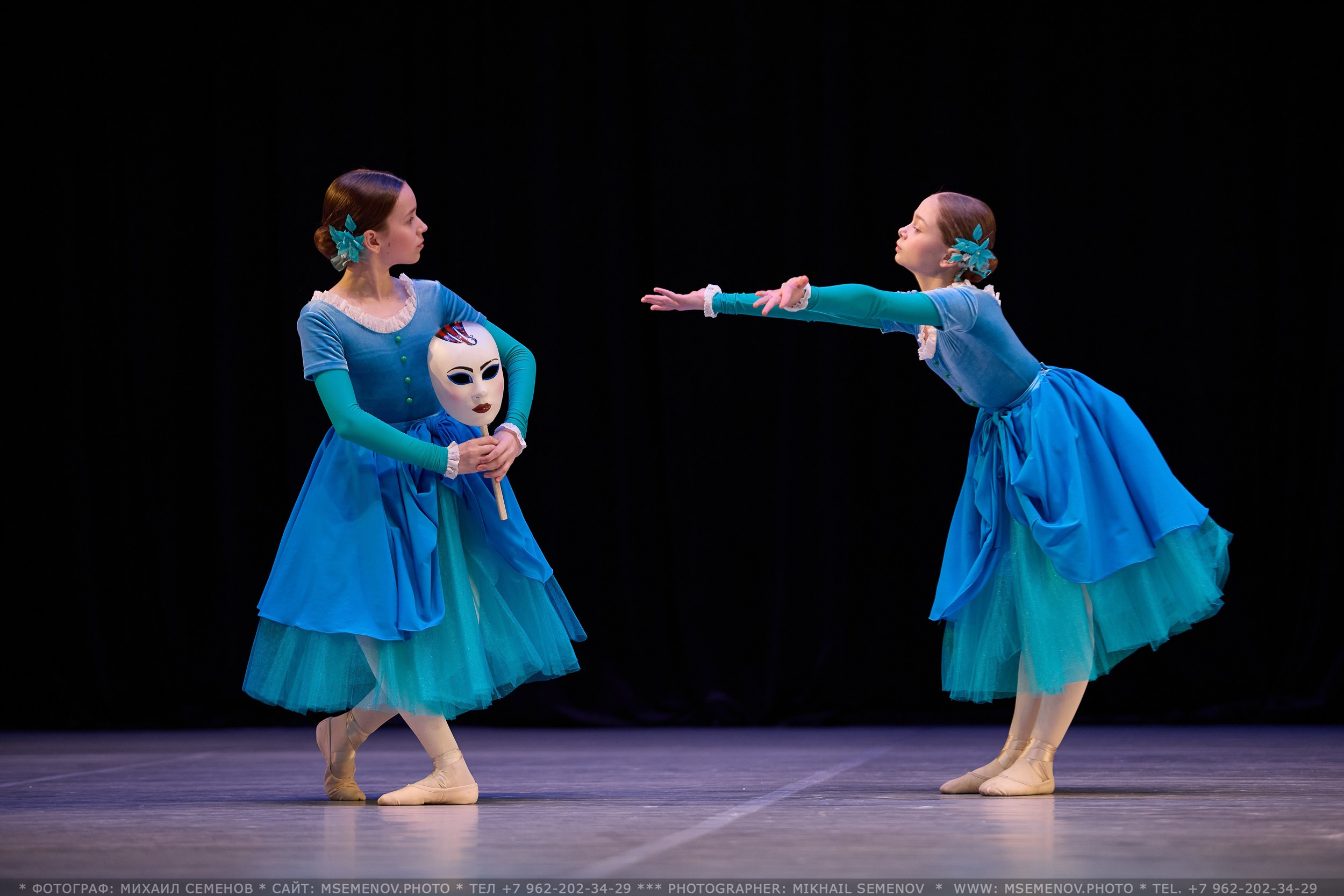 АНОНС Концерта «Хореографический дивертисмент» Театра Балета. Photographer for business Mikhail Semenov. Aqua photo studio, photo school