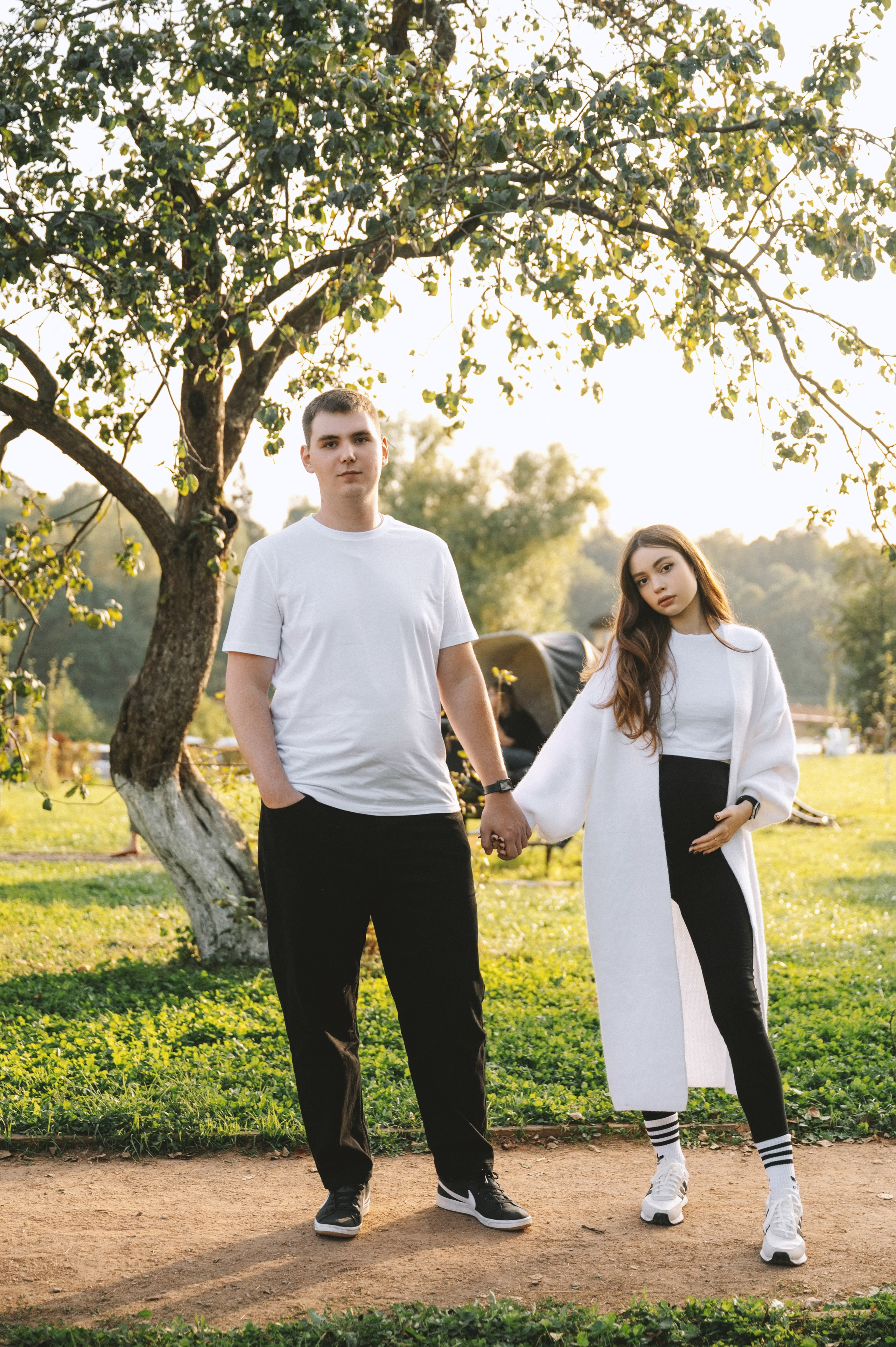 Фотосессия на закате в Гребнево. Свадебный и семейный фотограф Виктория Носачёва. Щелково, Москва и МО