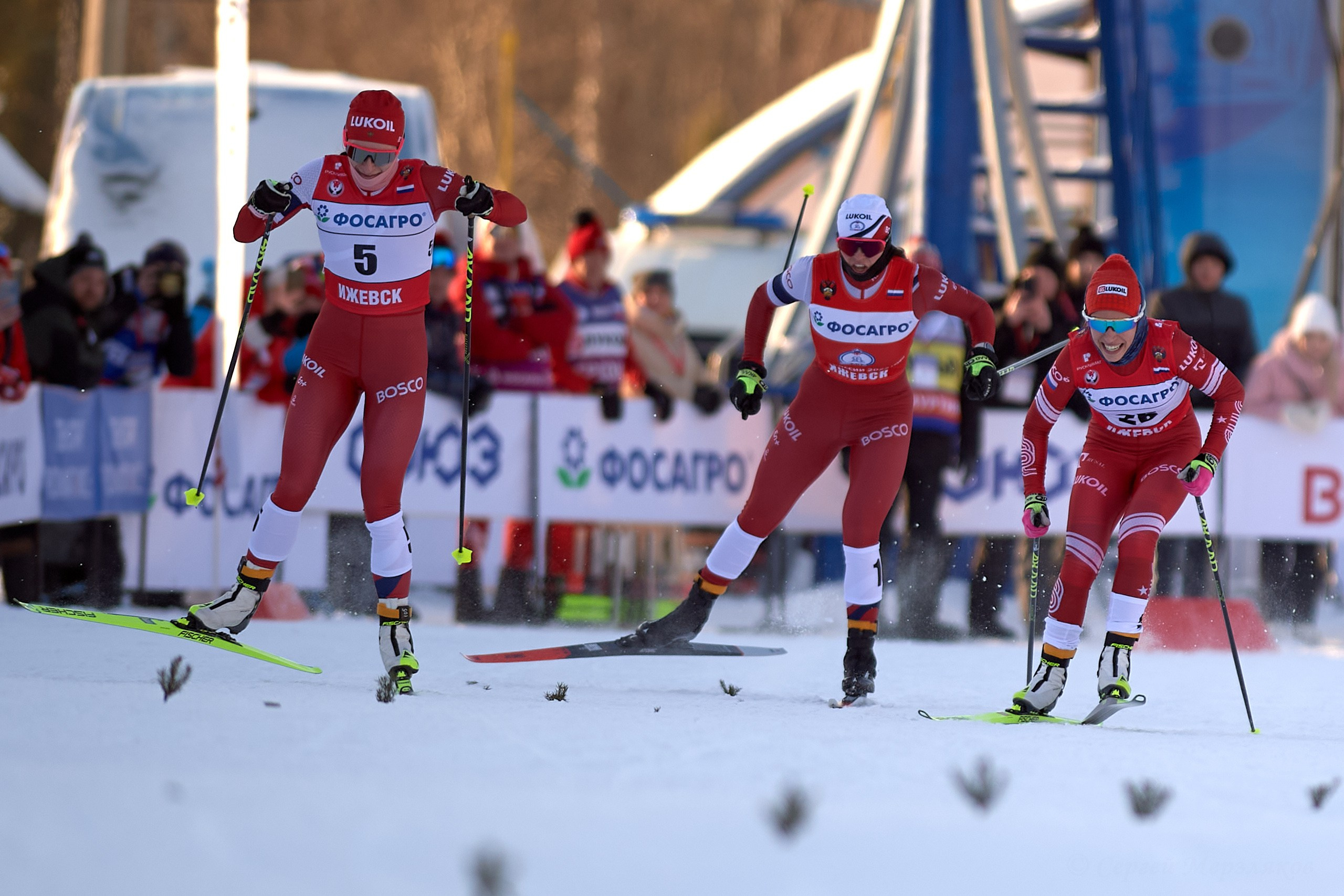 VI этап ФосАгро Кубка России по лыжным гонкам. Спринт. Ижевск 25.01.2025. Спортивный репортажный фотограф в Ижевске Сергей Мерзляков