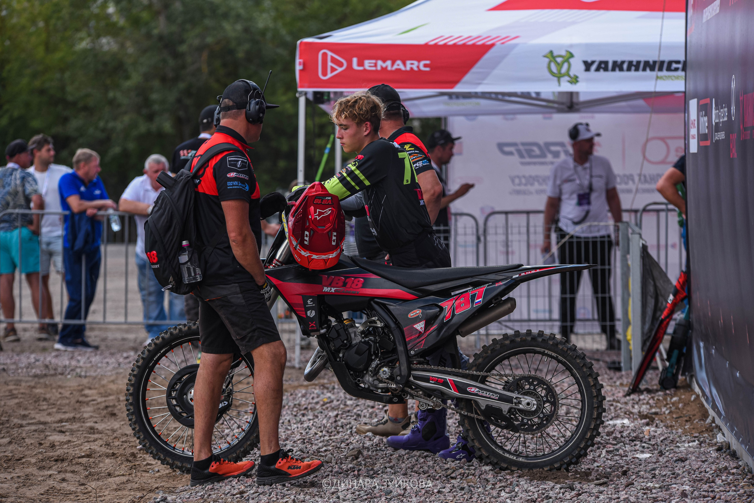 4 этап Winline чемпионата России по суперкроссу. Мотофотограф в Нижнем Новгороде Динара Зуйкова