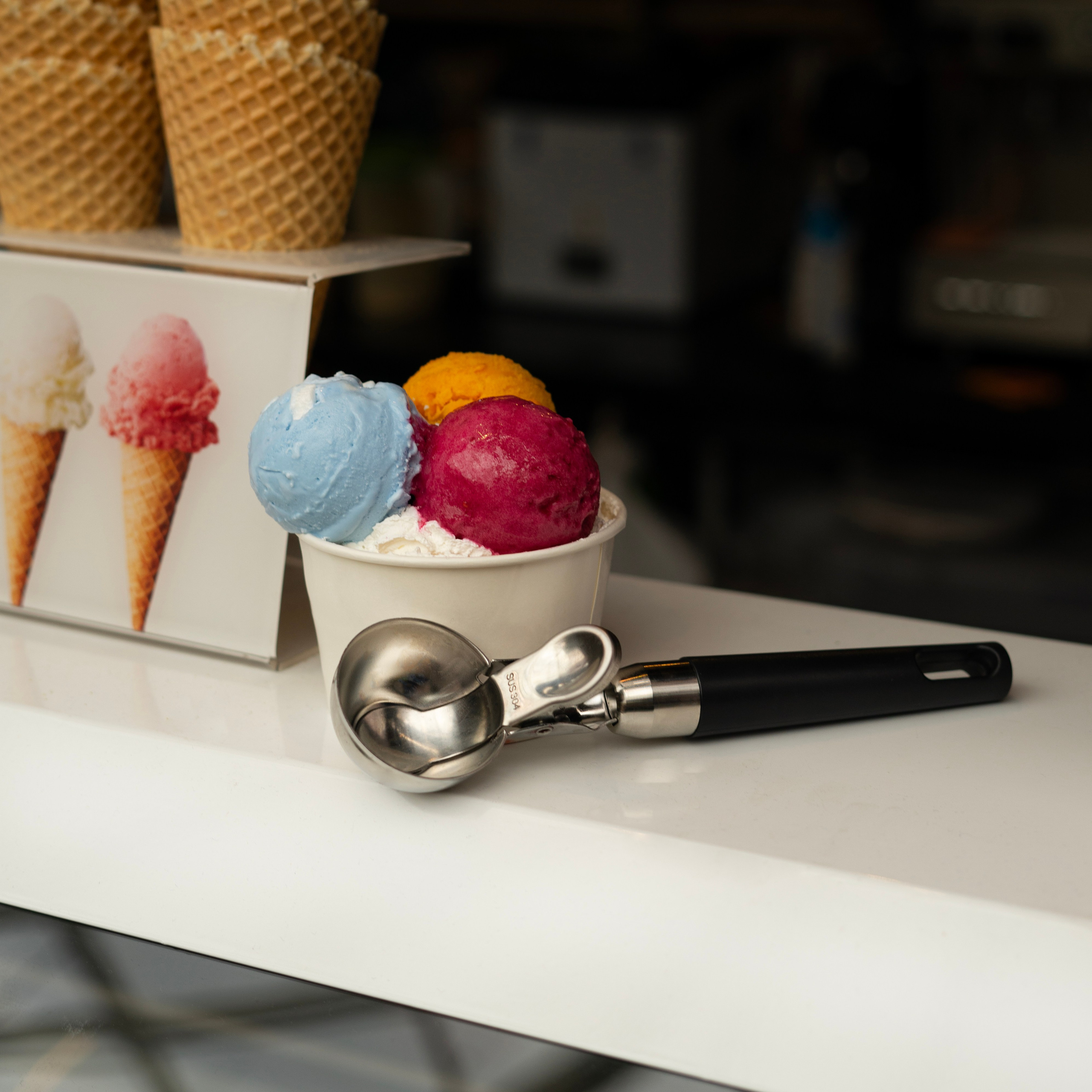 Ложка для мороженого. Концептуальный фотограф Шлыкова Ольга