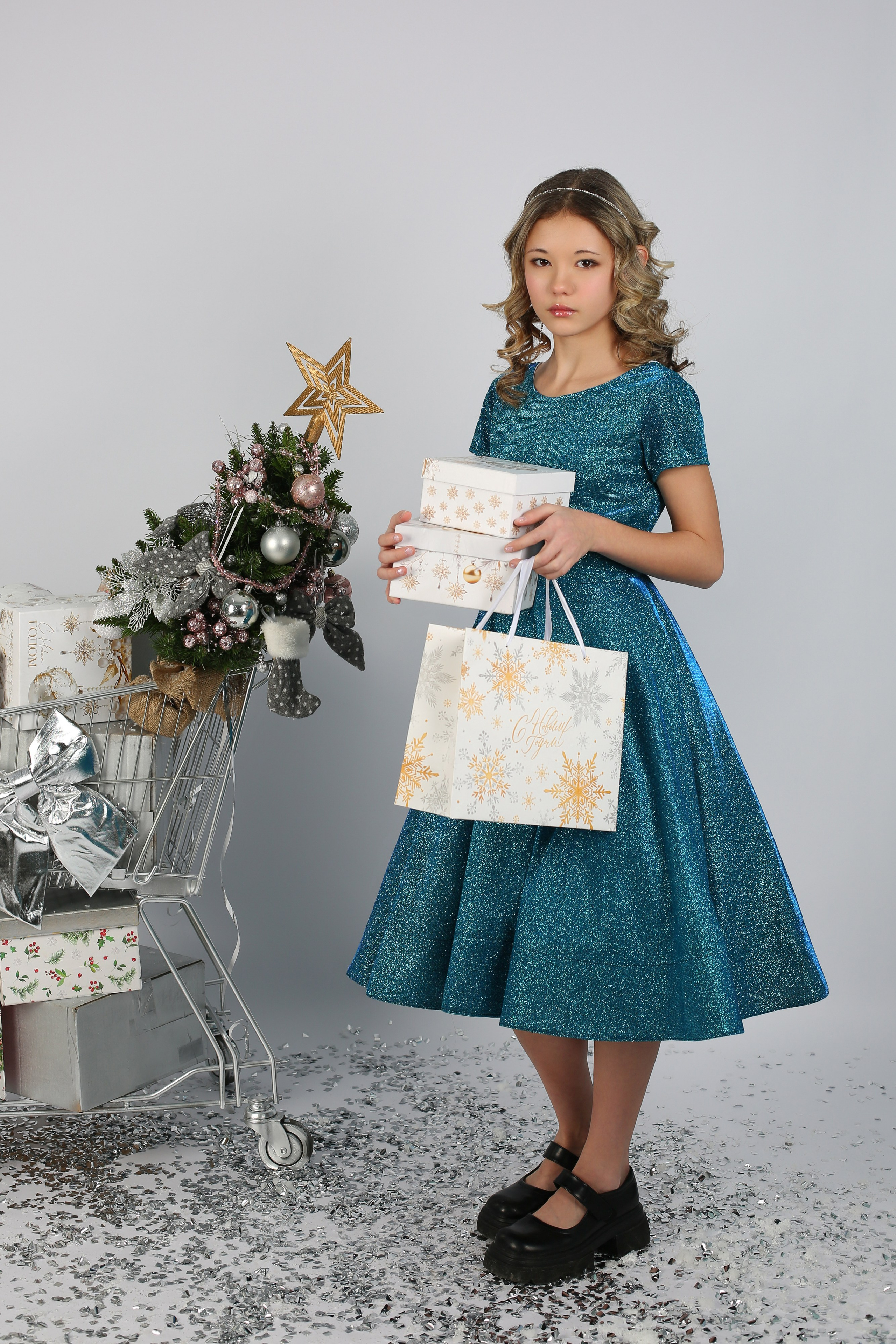 Новогодний фотопроект модельной школы Open Stars. Little_Princess.38