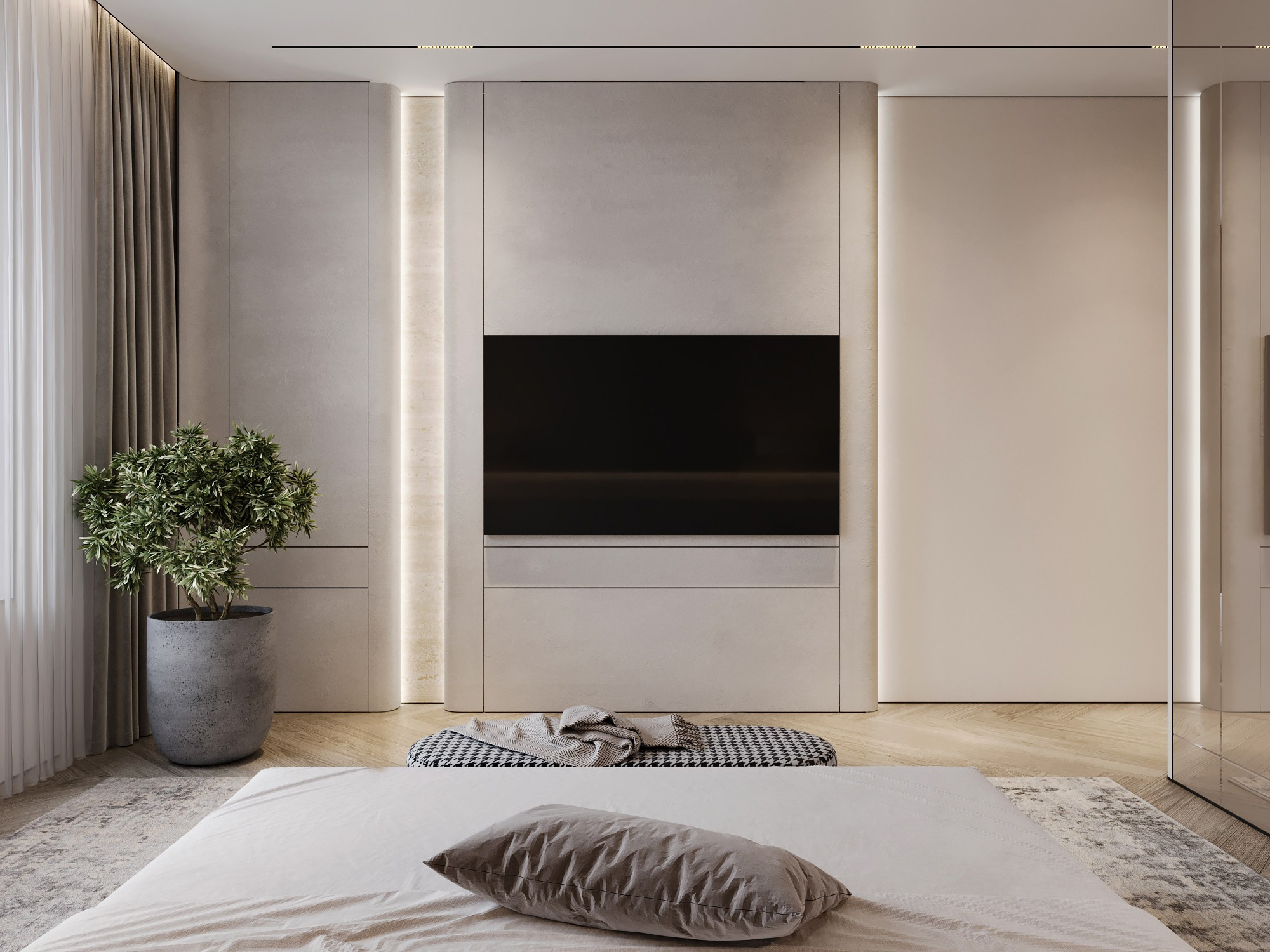 ЖК «Аль-Фараби 27», 120 м². Room Design Studio