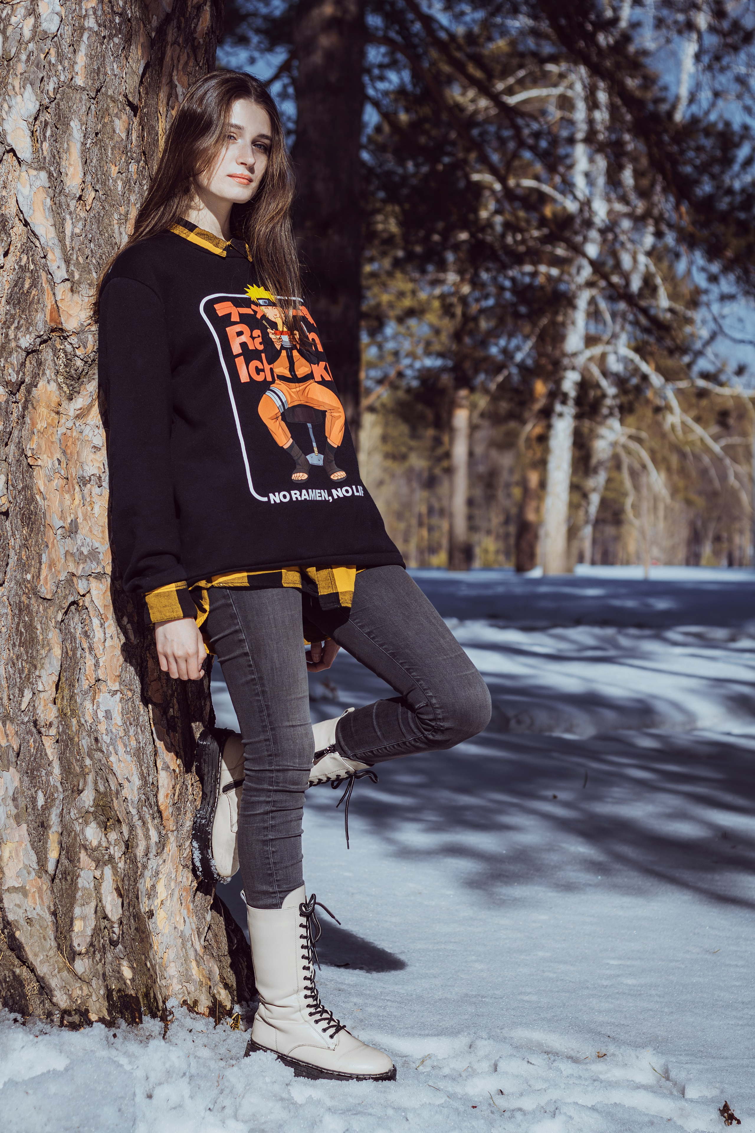 Зима. Фотограф в Новокузнецке