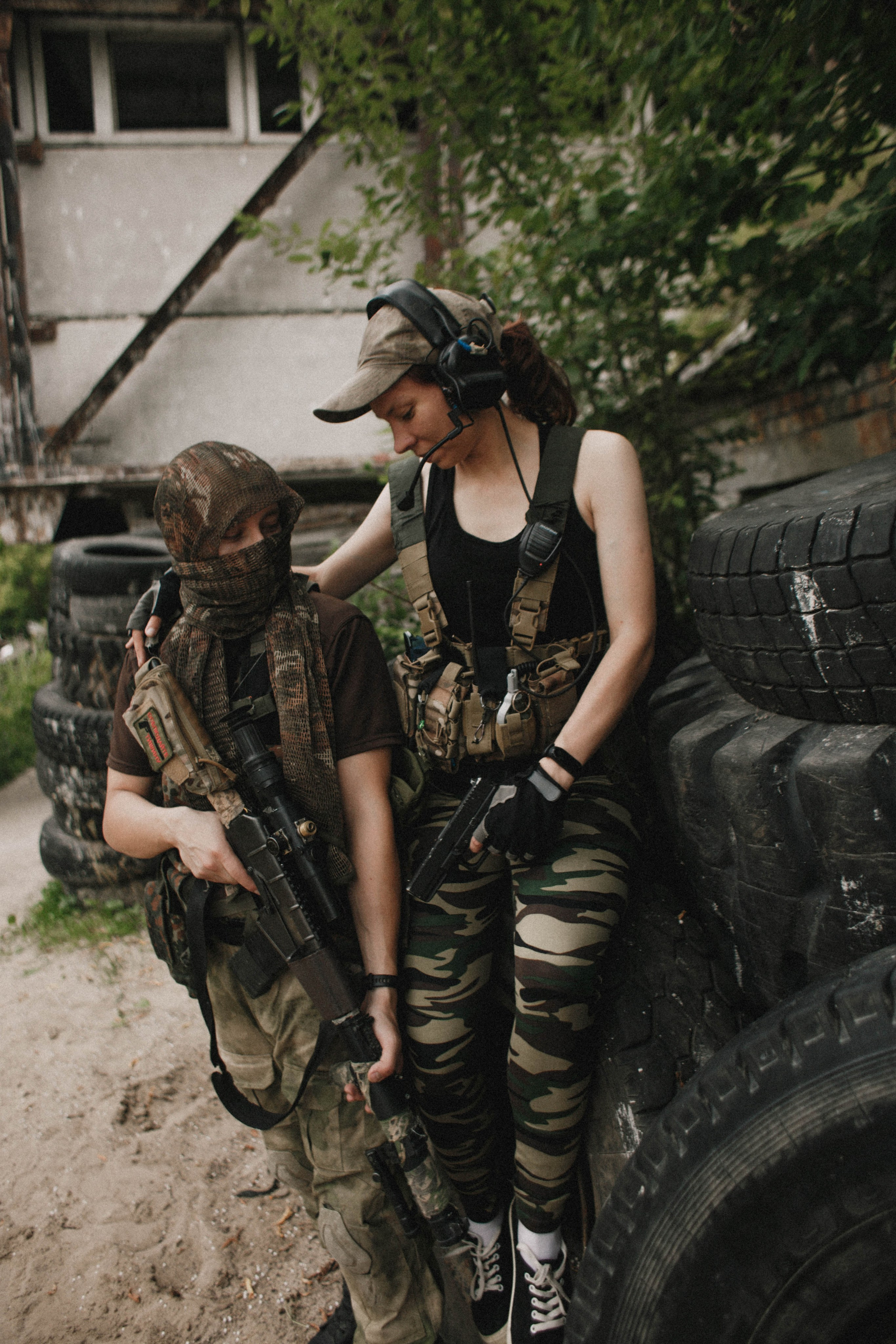 Алёна+ Артём. Страйкбол. Фотограф в Нижнем Новгороде