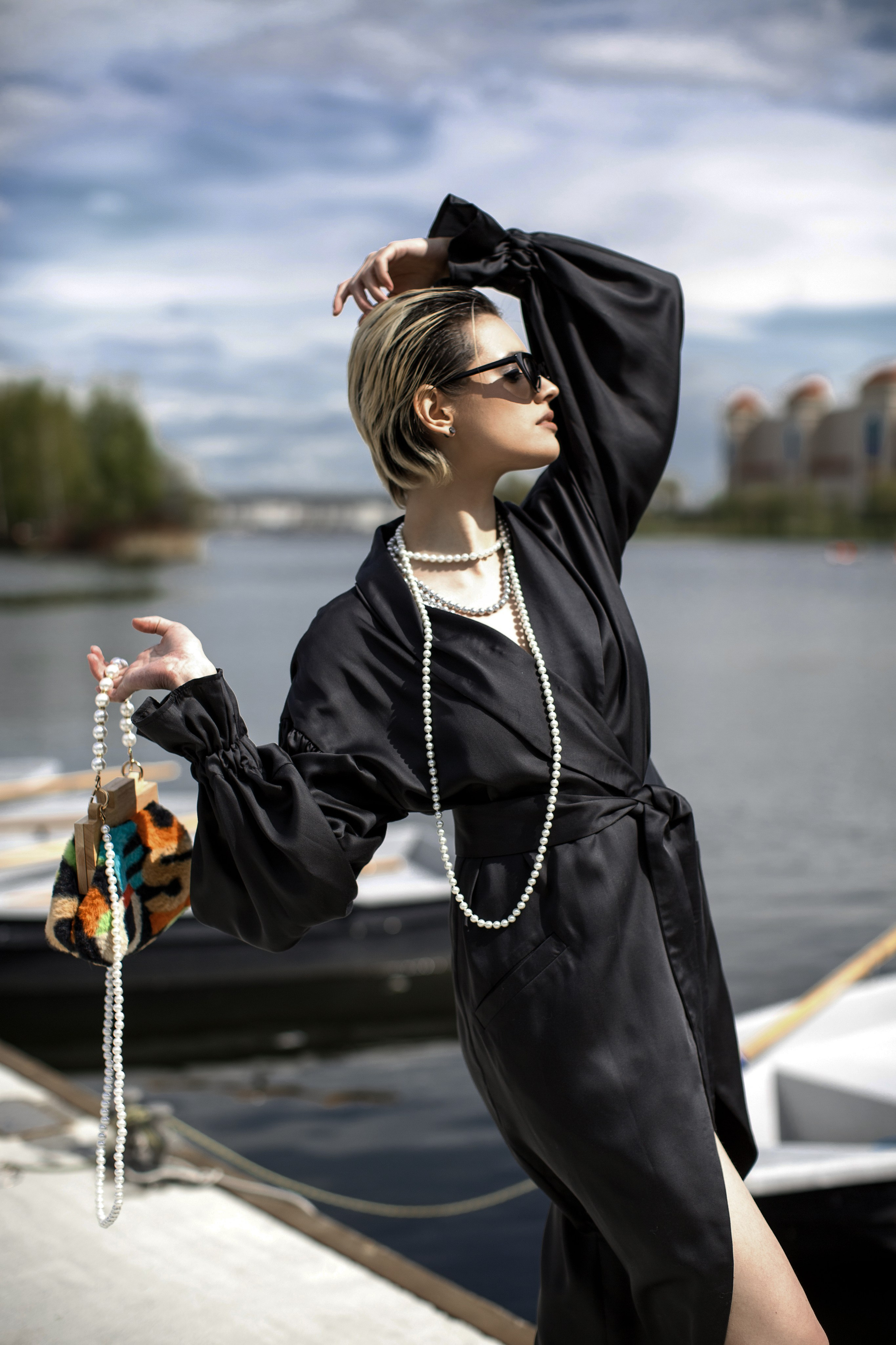 Показ на воде. Свадебный и портретный фотограф Москва