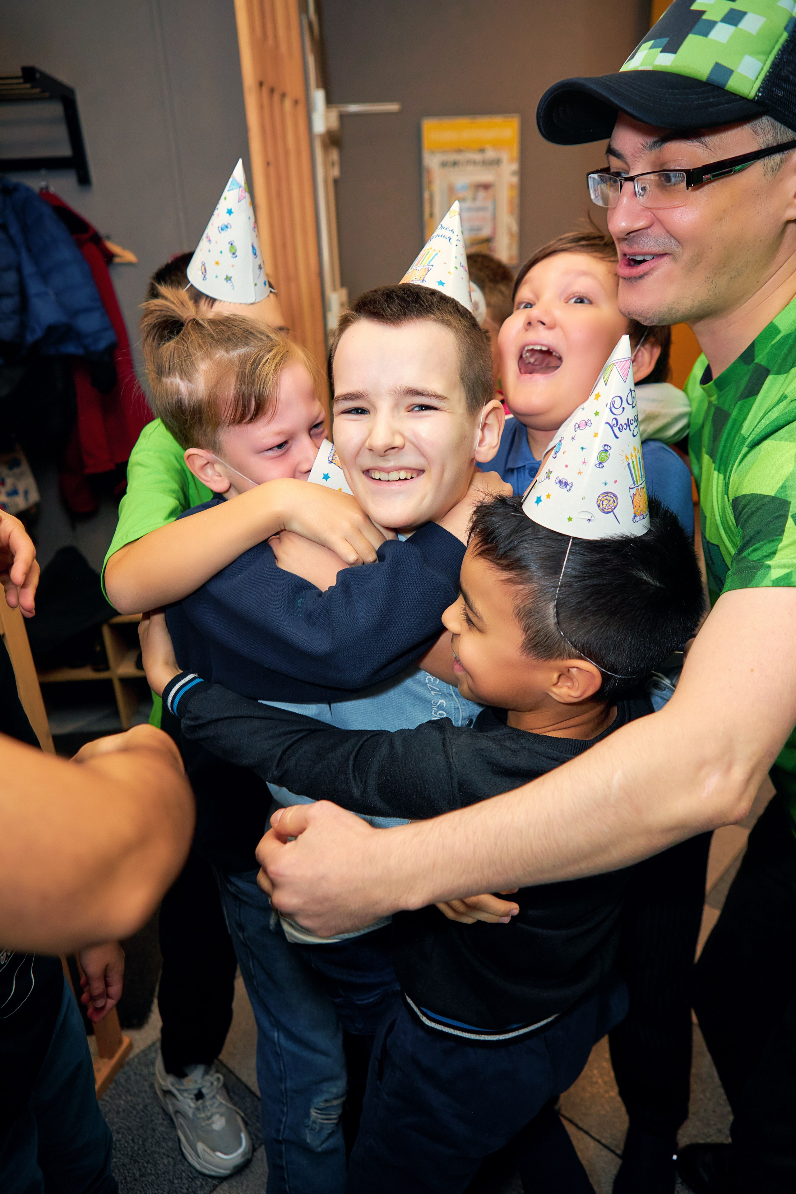 Репортажные кадры с детских праздников