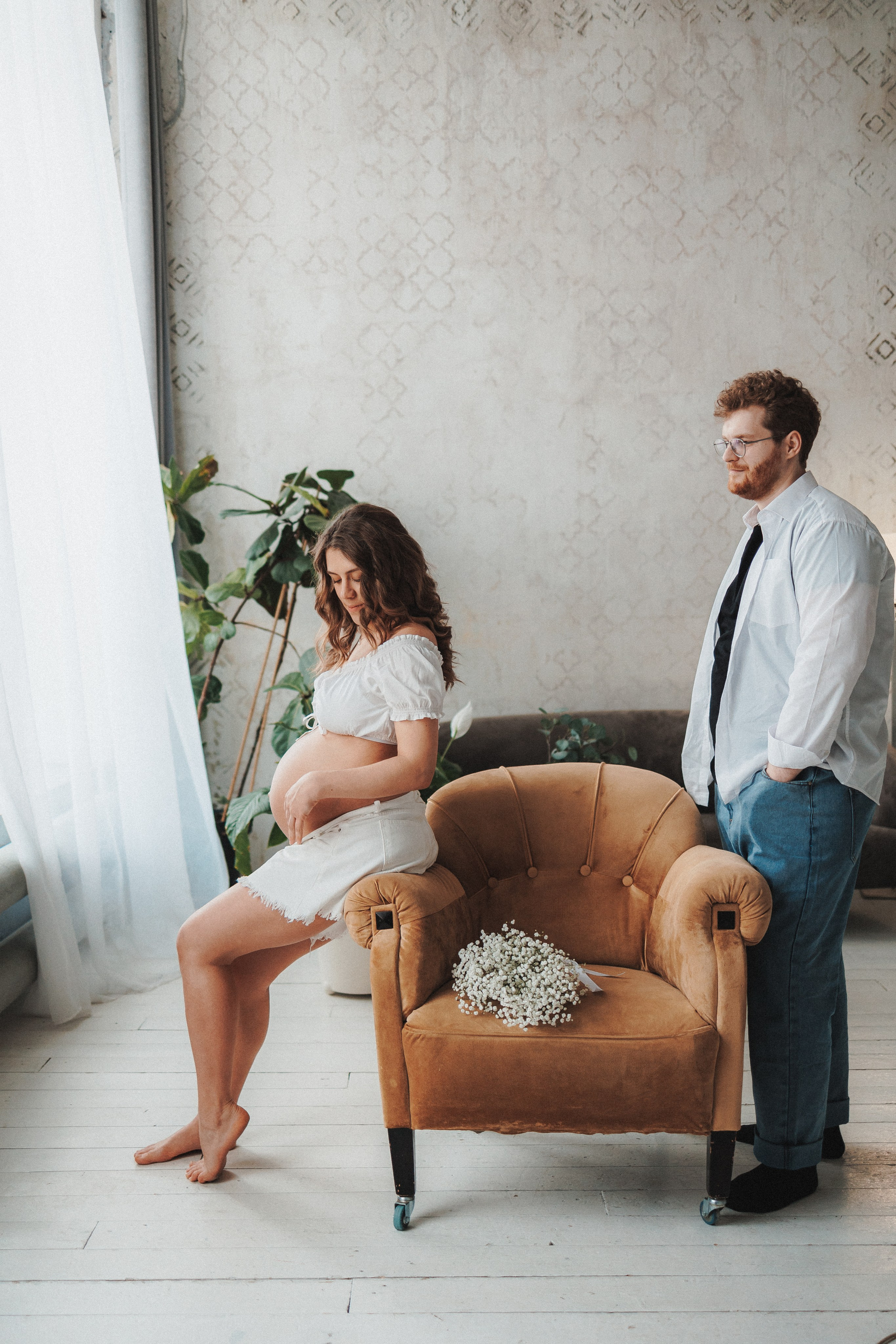 Любовь — это когда ты под сердцем носишь его ребенка. Фотограф Москва Светлана Кирюшина