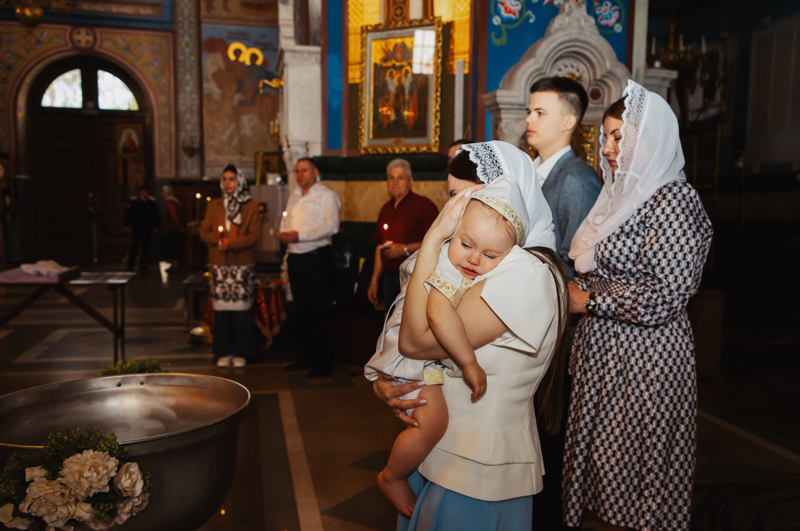 Таинство Крещения в Краснодаре. Свадебный и семейный фотограф/видеограф в Краснодаре Наталья Осинская
