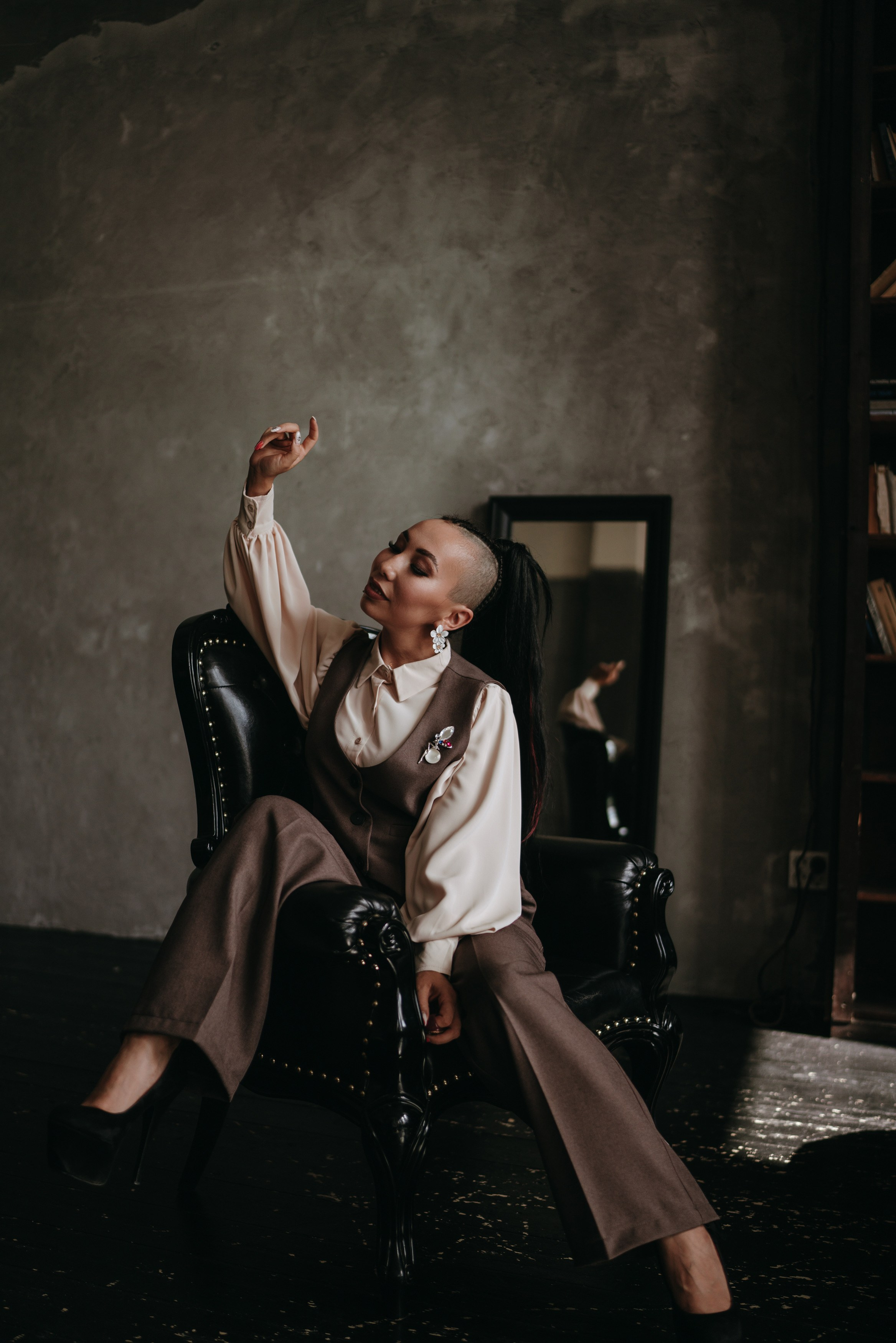 романтический женский портрет