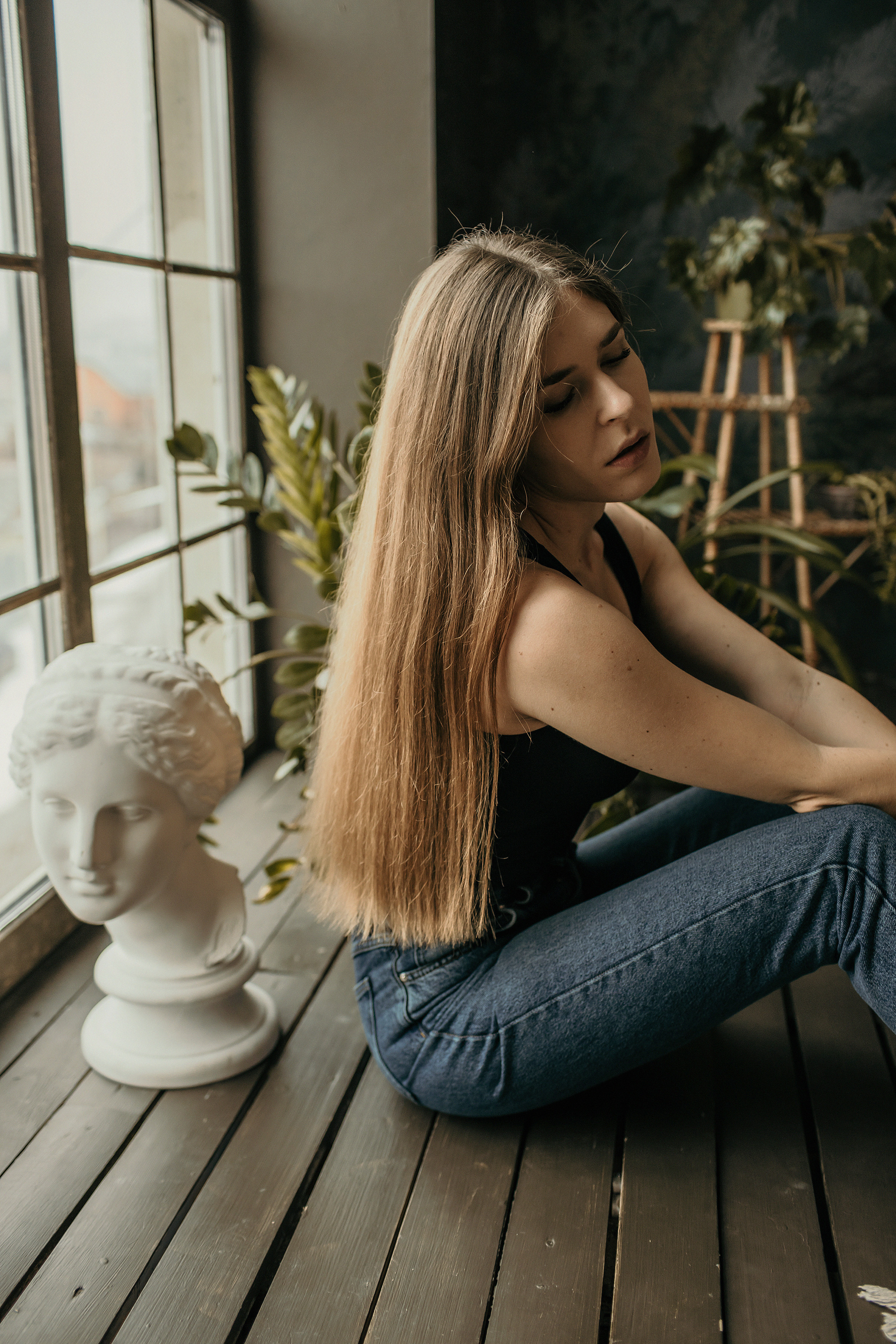 Контент фото для курса по уходу за Волосами @wolosy_360. Фотограф Софья Васильковская