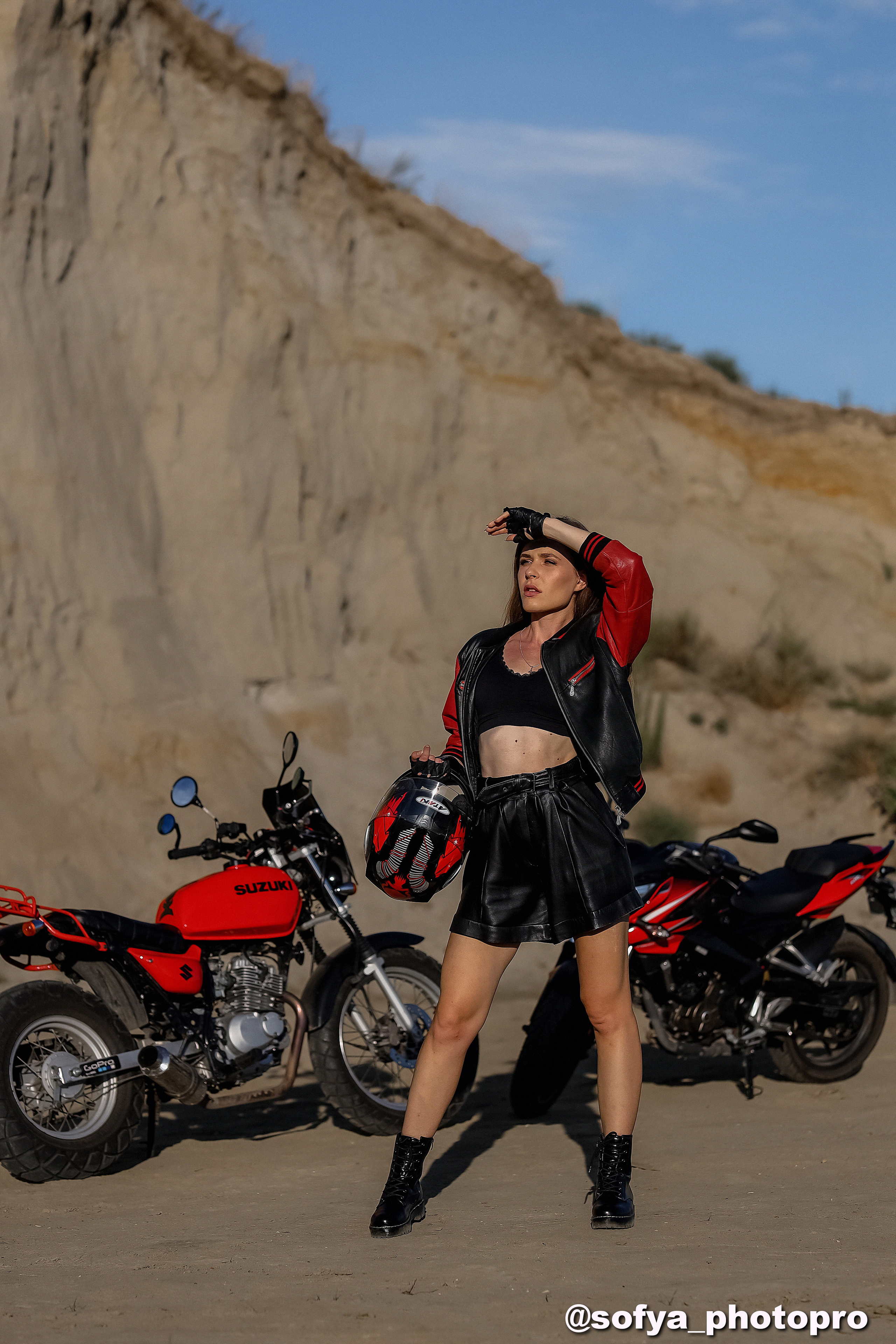 Фотосессии на мотоциклах. Фотограф Софья Васильковская