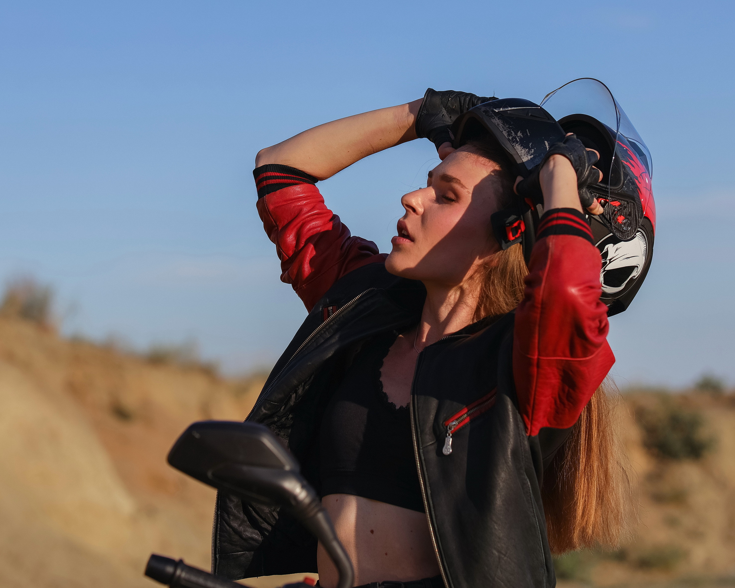 Фотосессии на мотоциклах. Фотограф Софья Васильковская