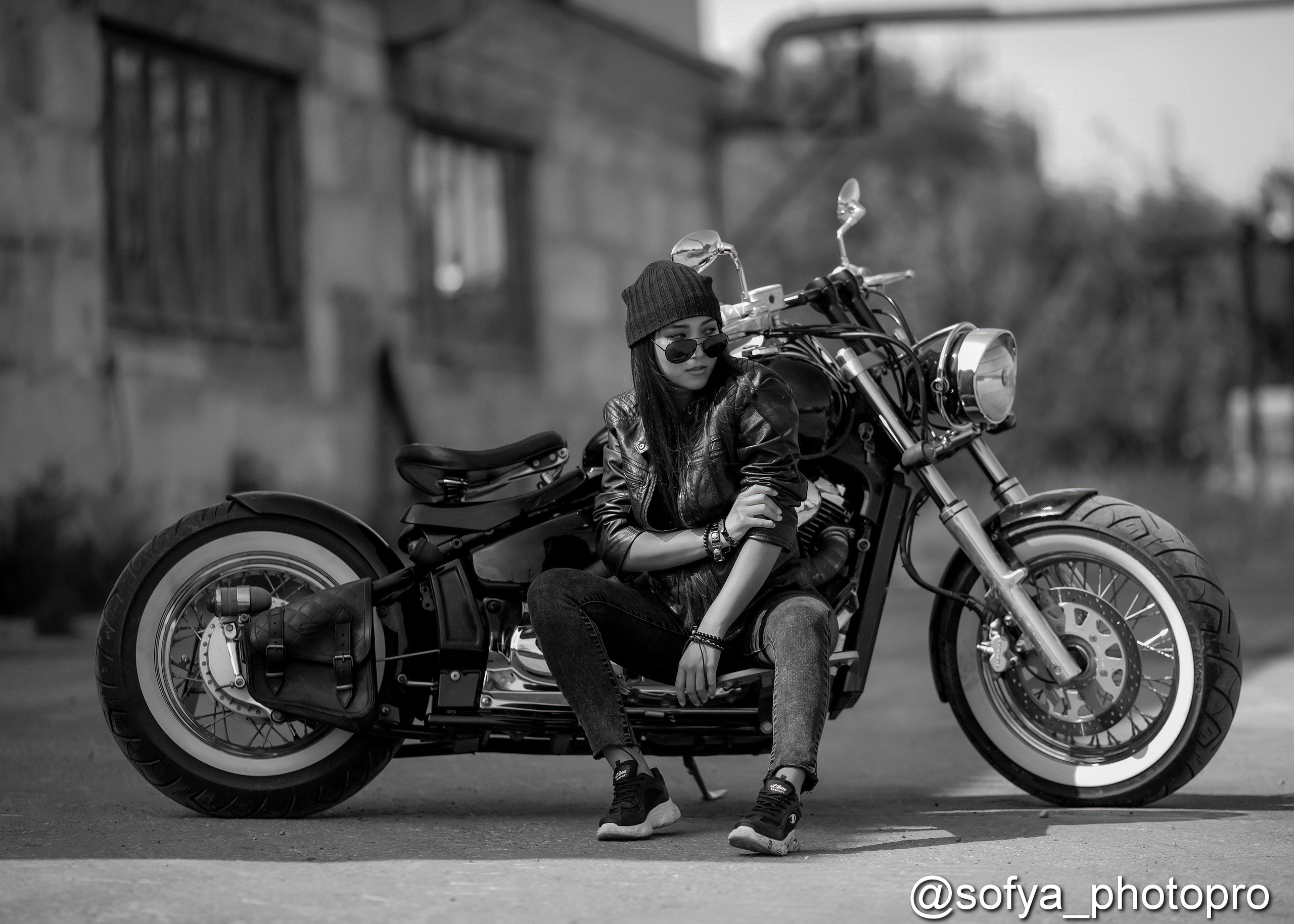 Фотосессии на мотоциклах. Фотограф Софья Васильковская