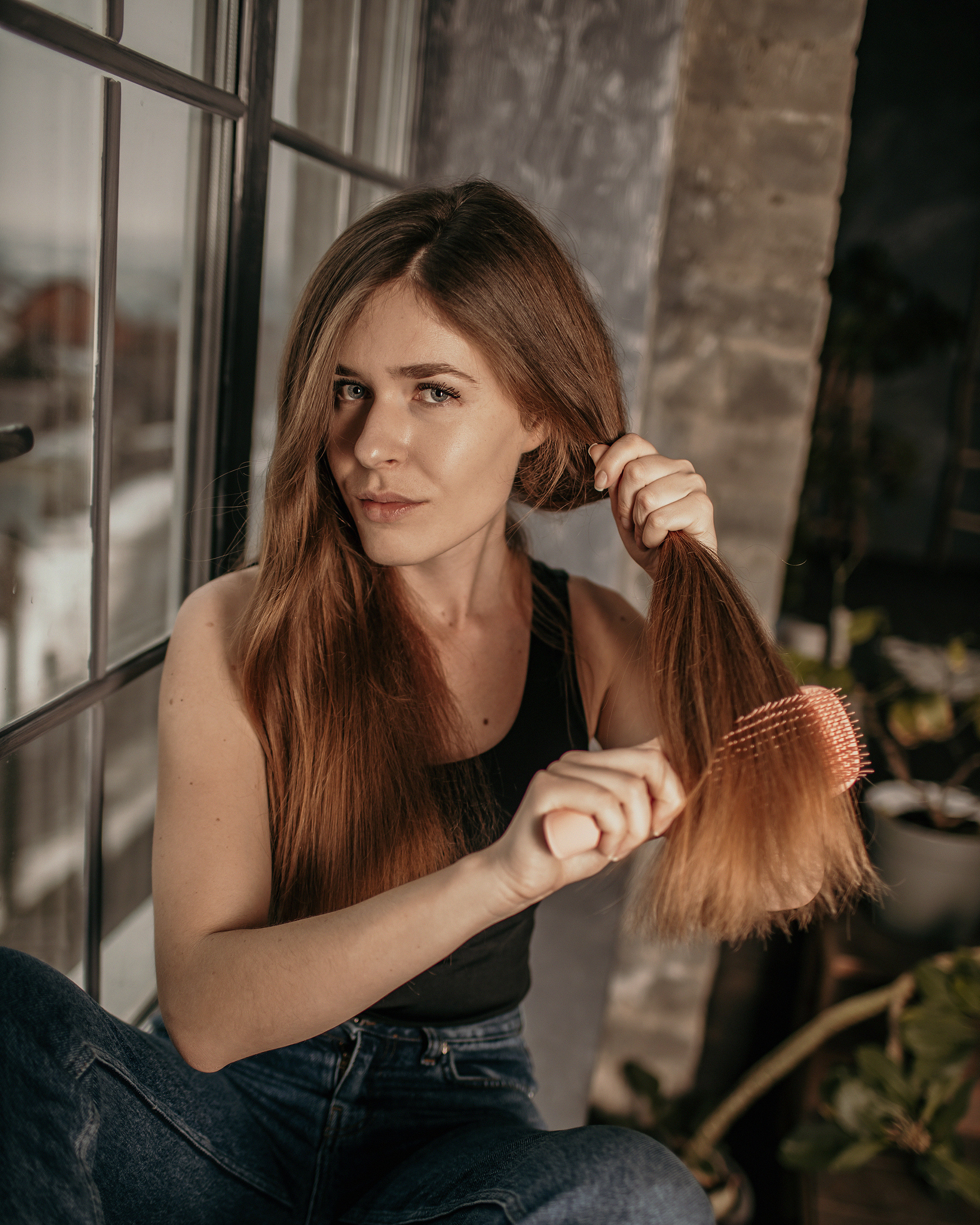 Контент фото для курса по уходу за Волосами @wolosy_360. Фотограф Софья Васильковская