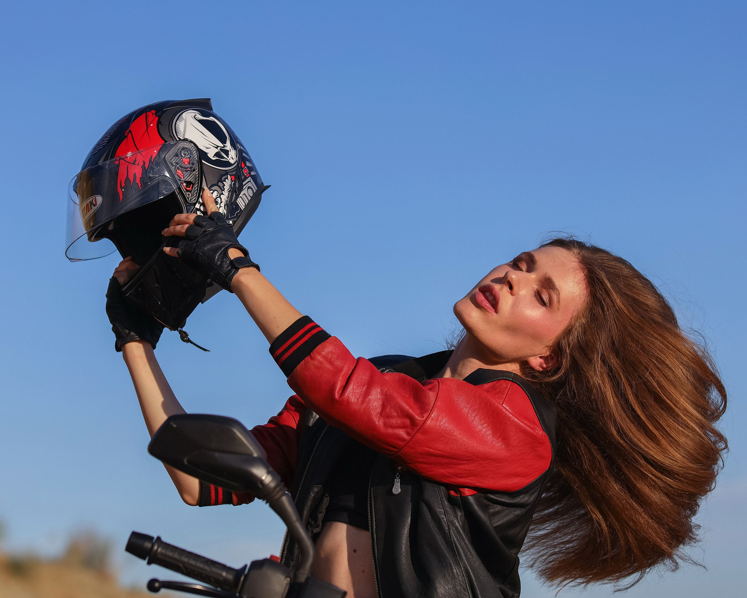 Фотосессии на мотоциклах. Фотограф Софья Васильковская