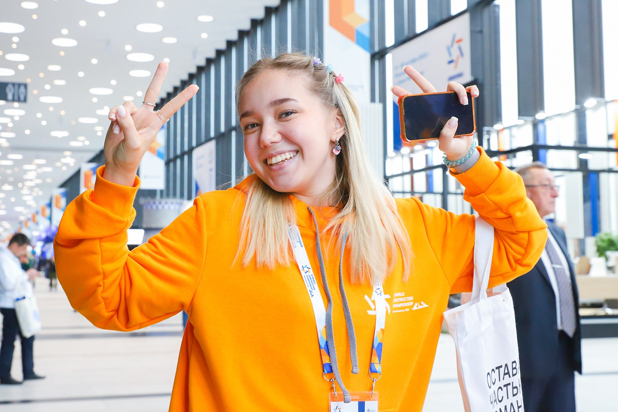 Стенд «Россия — страна возможностей». Фотограф Дарья Попова