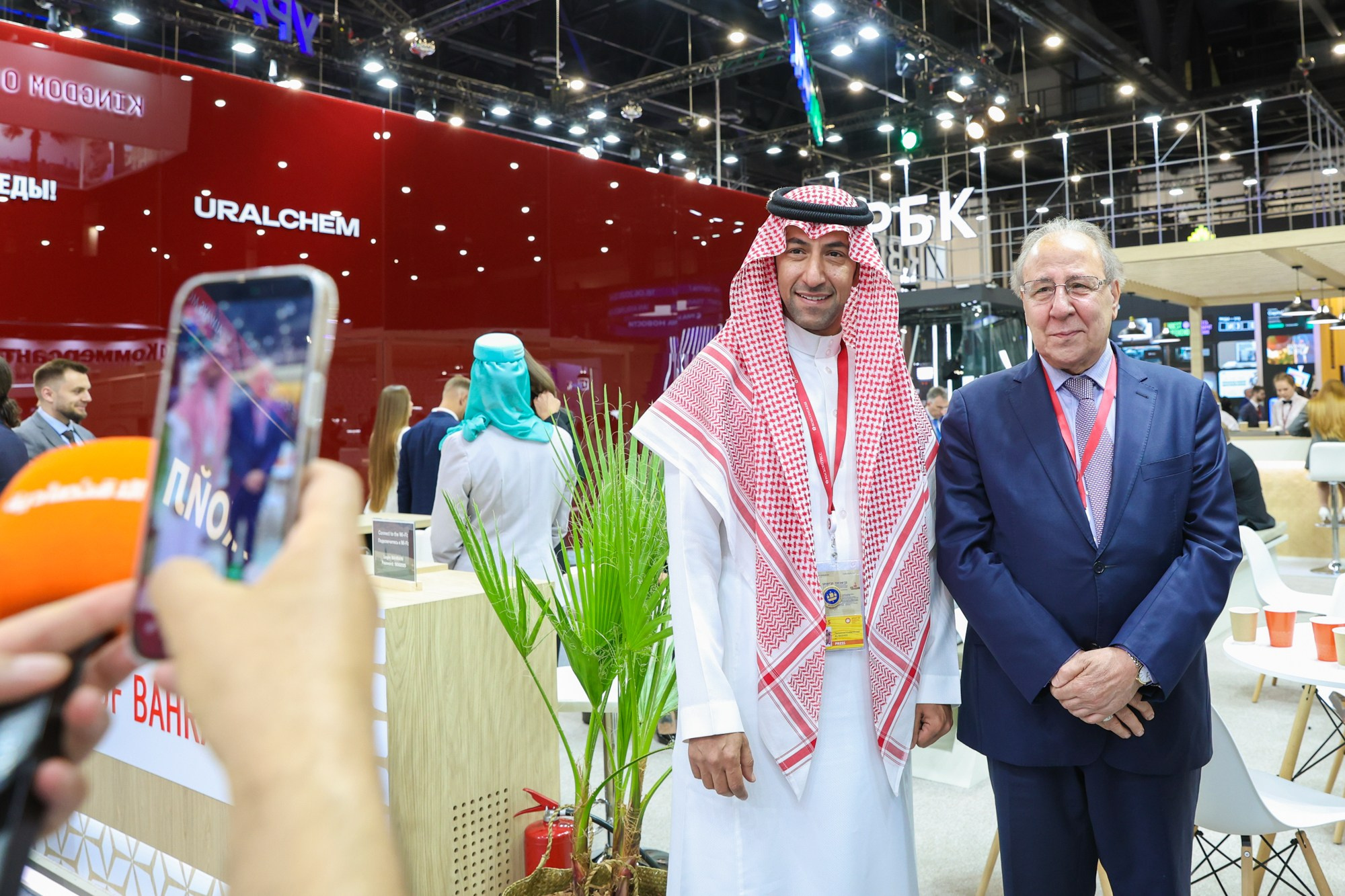 Стенд Королевства Бахрейн на ПМЭФ 2025. Фотограф Дарья Попова