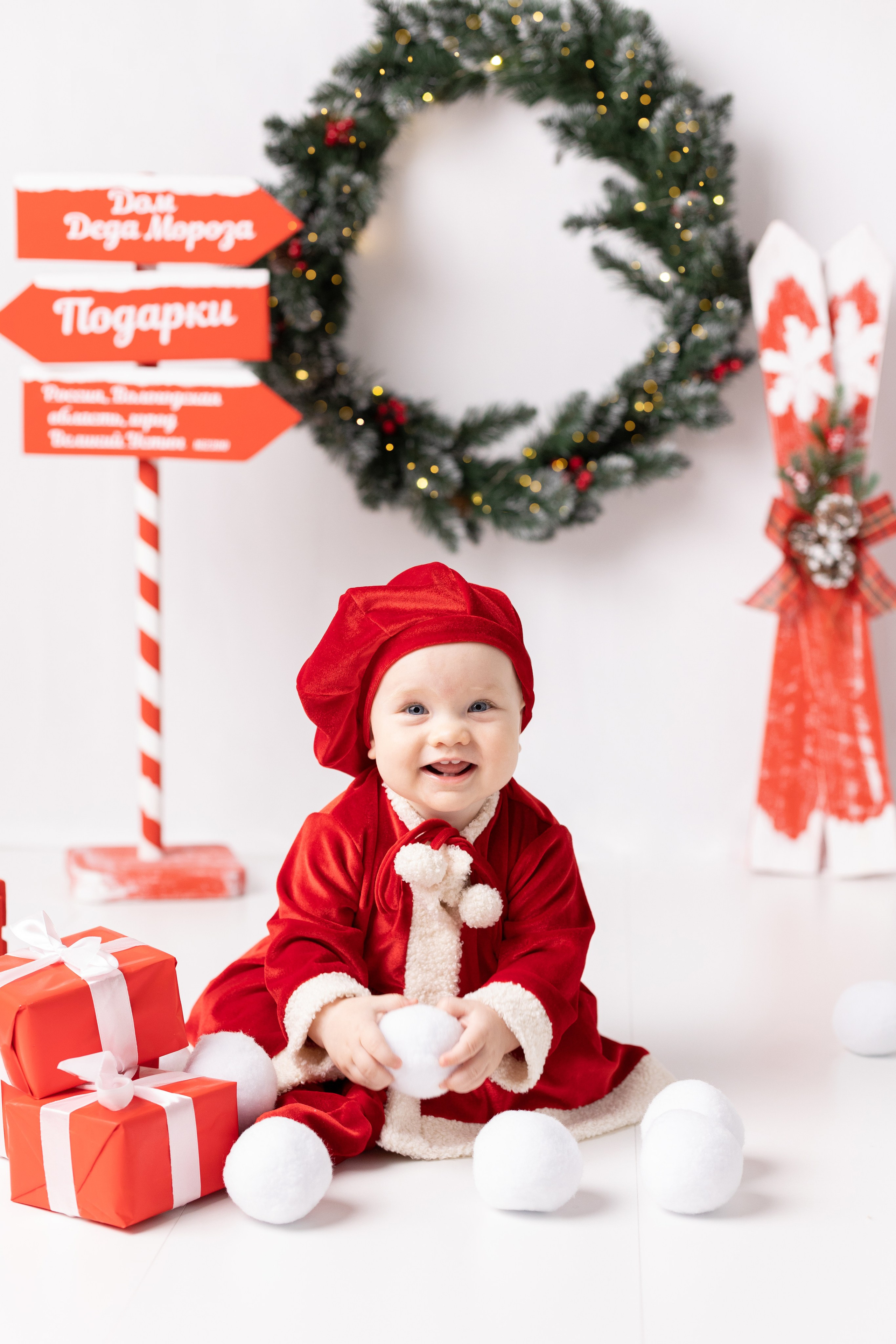 Новый год 2025-2026. Фотограф новорожденных, детский фотограф в г. Оренбурге Екатерина Козлова