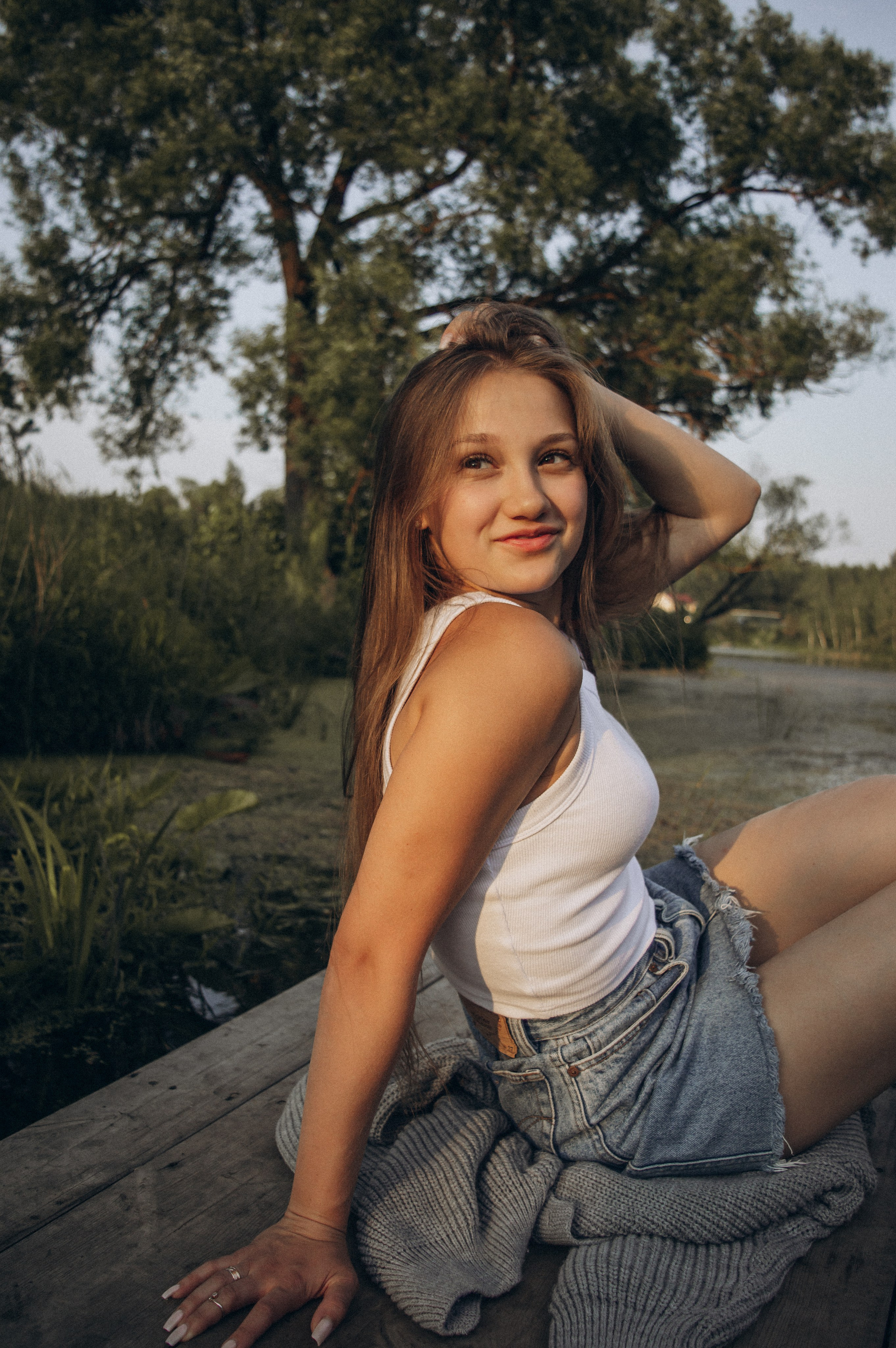 Юля. Летняя фотосессия на природе. Юлия Левада Семейный и женский фотограф