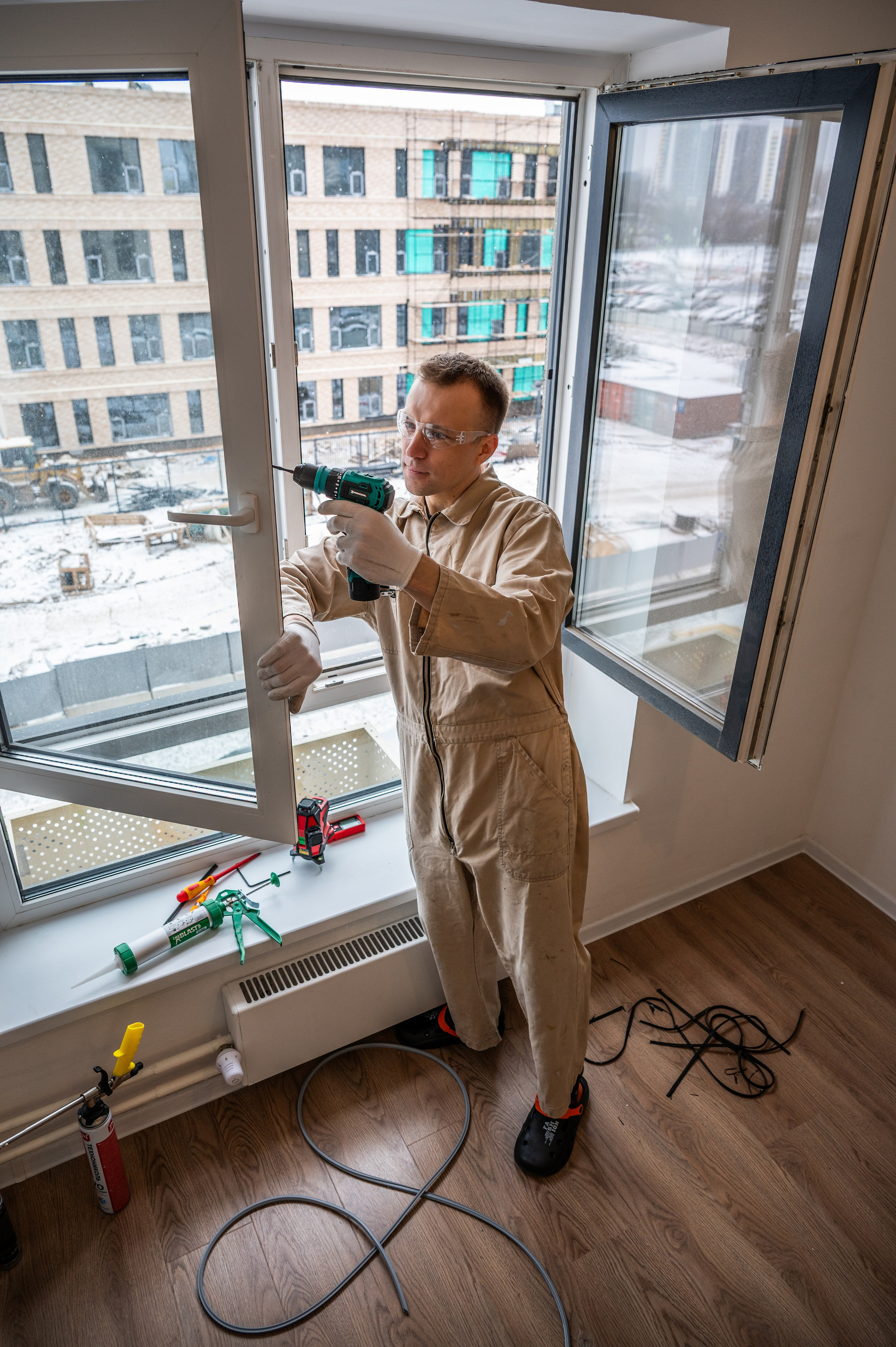 Фотосъемка для монтажника окон. Фотограф Лобанов Антон, г. Москва