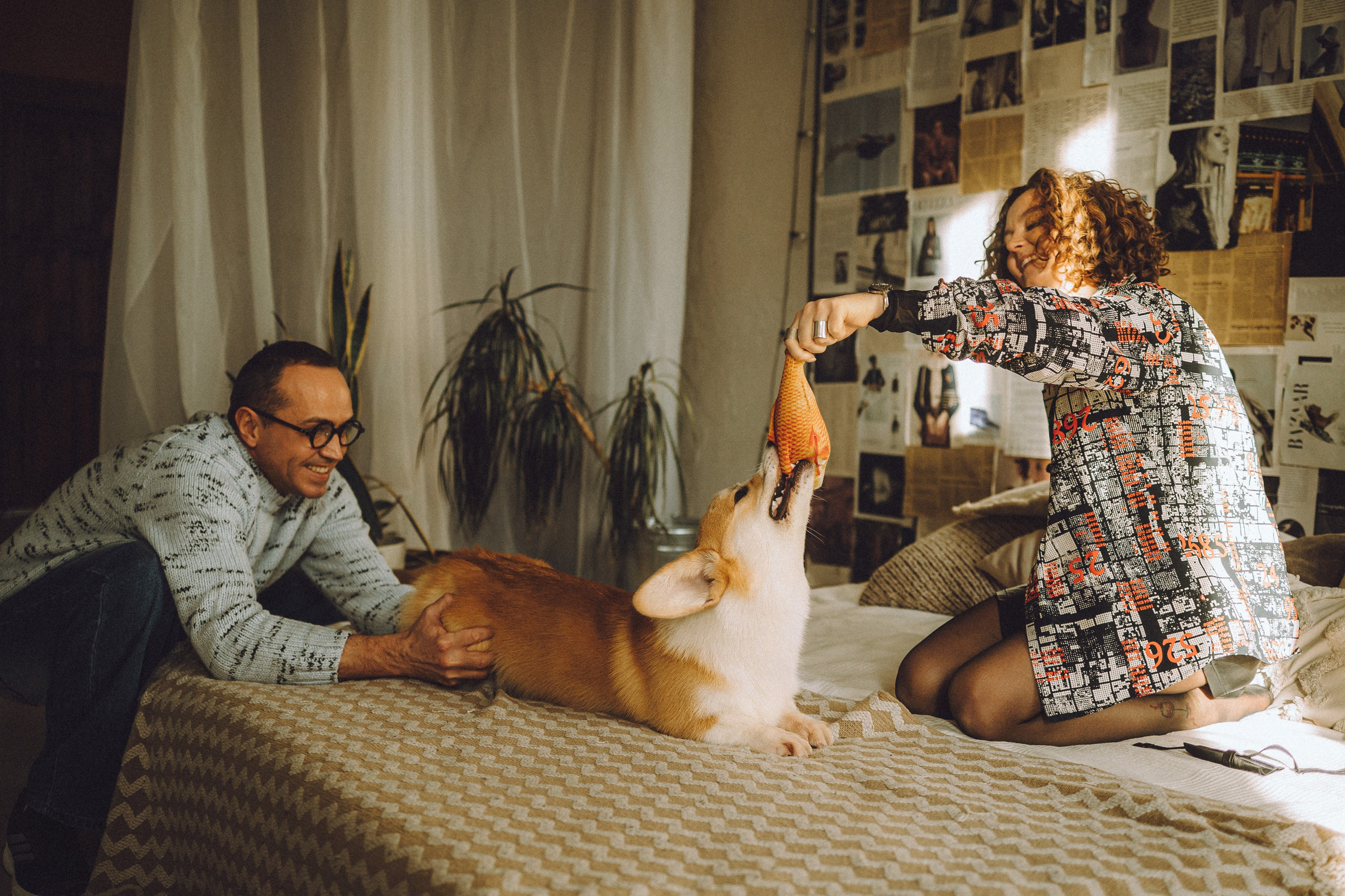 Наталья, Евгений и Мерлин