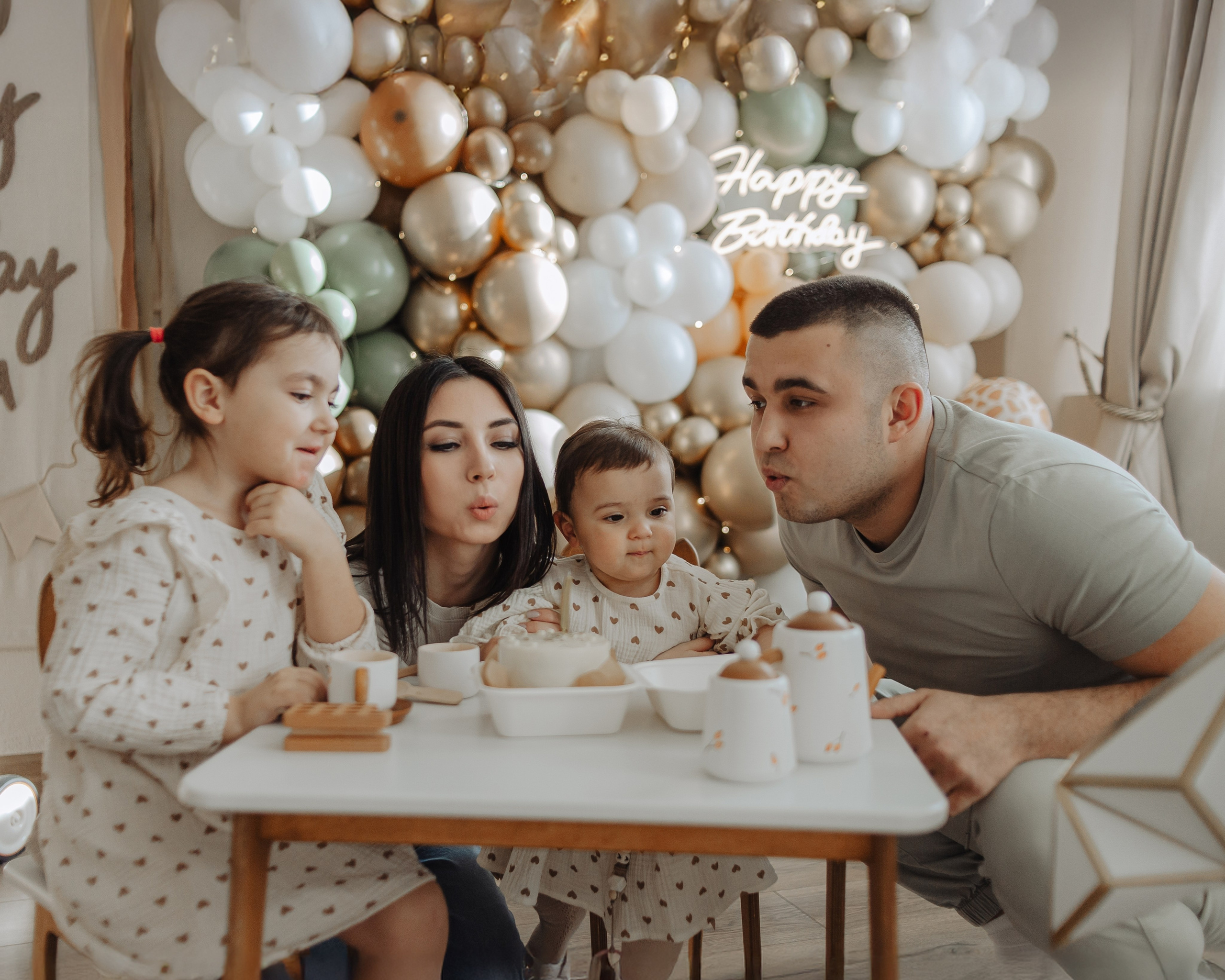 Семейная на 1 годик. Фотограф Брянск