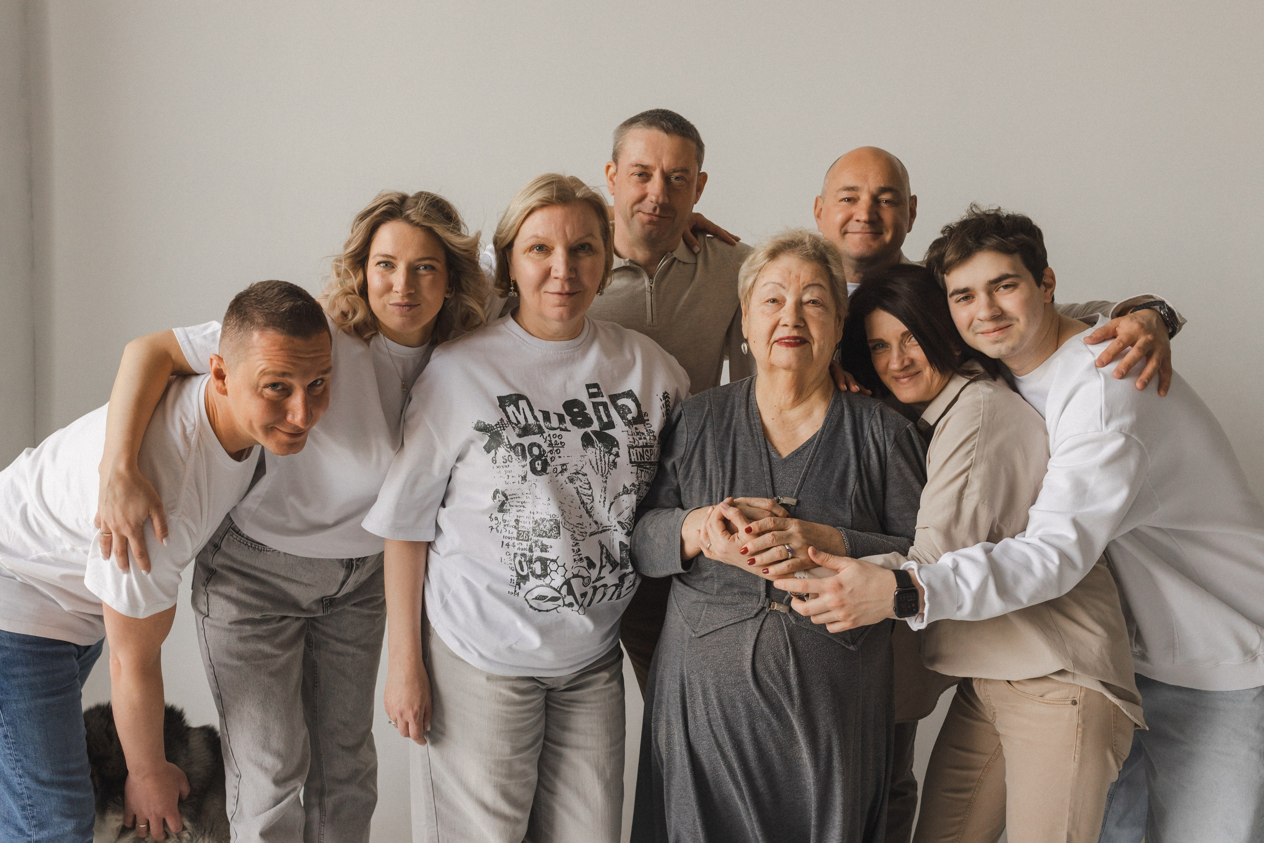 История семьи. Семейный фотограф в Москве