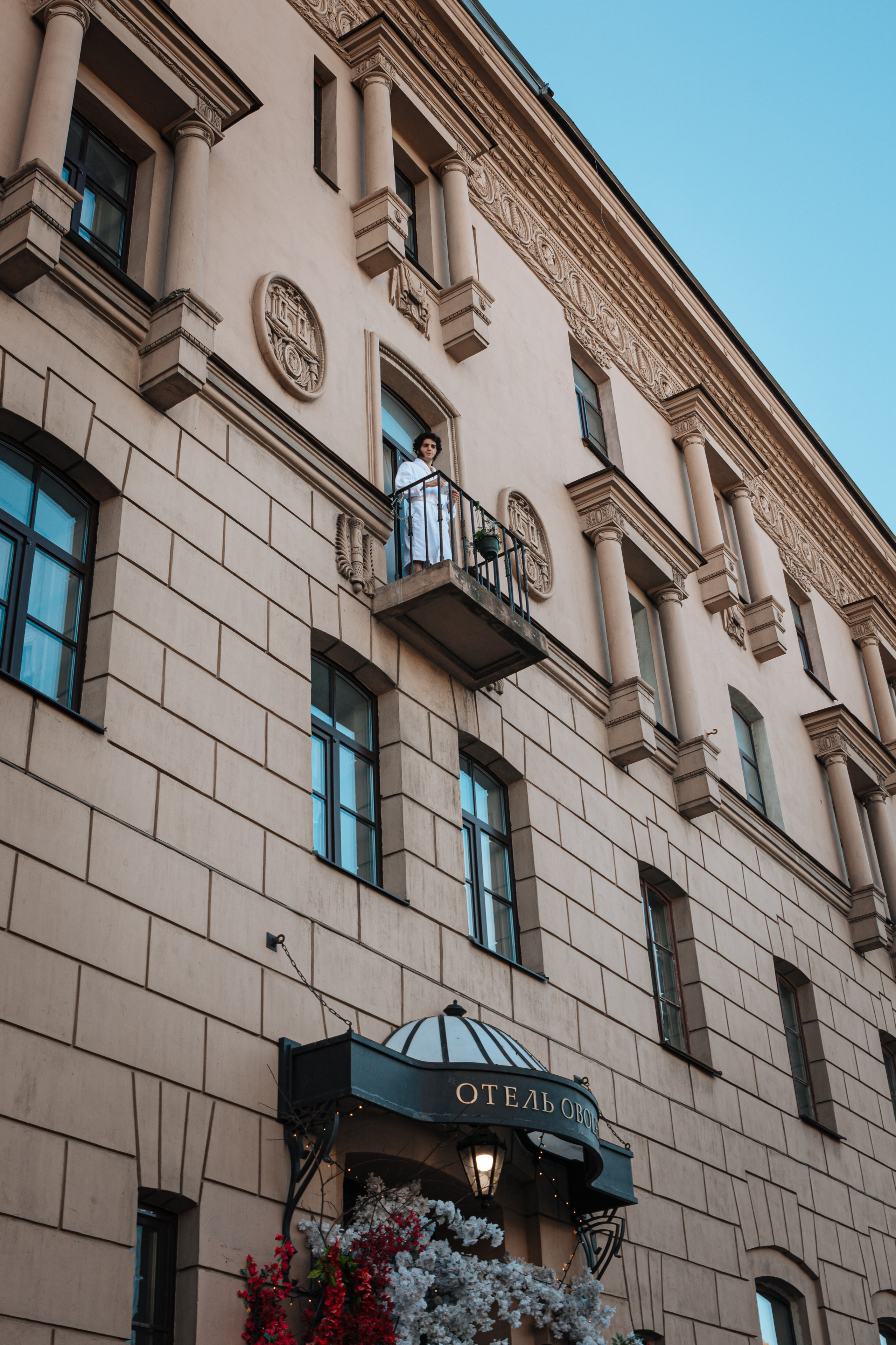 Пушкин в отеле «Оболенский». Съёмка ролика для конкурса. Портретный фотограф в Санкт-Петербурге Дмитриева Наталия