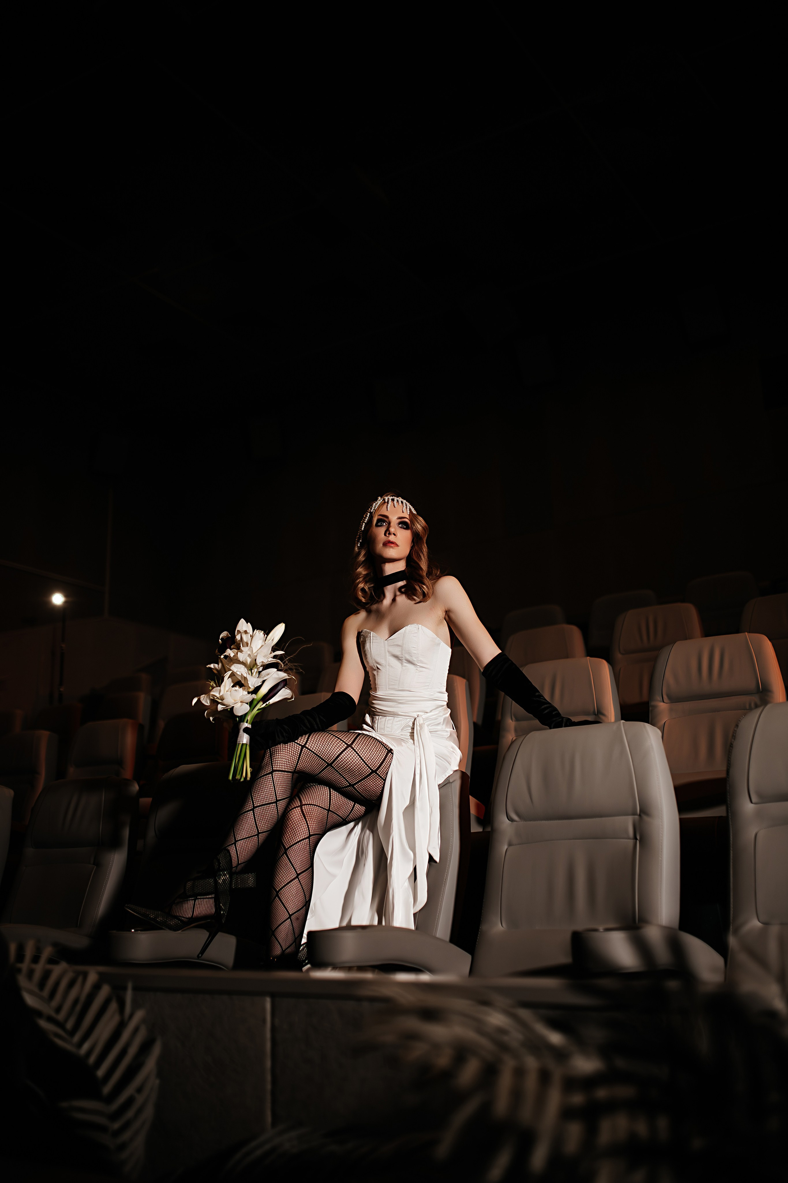 Свадьба в кинотеатре. Фотограф Санкт-Петербург Раднаева Юлия