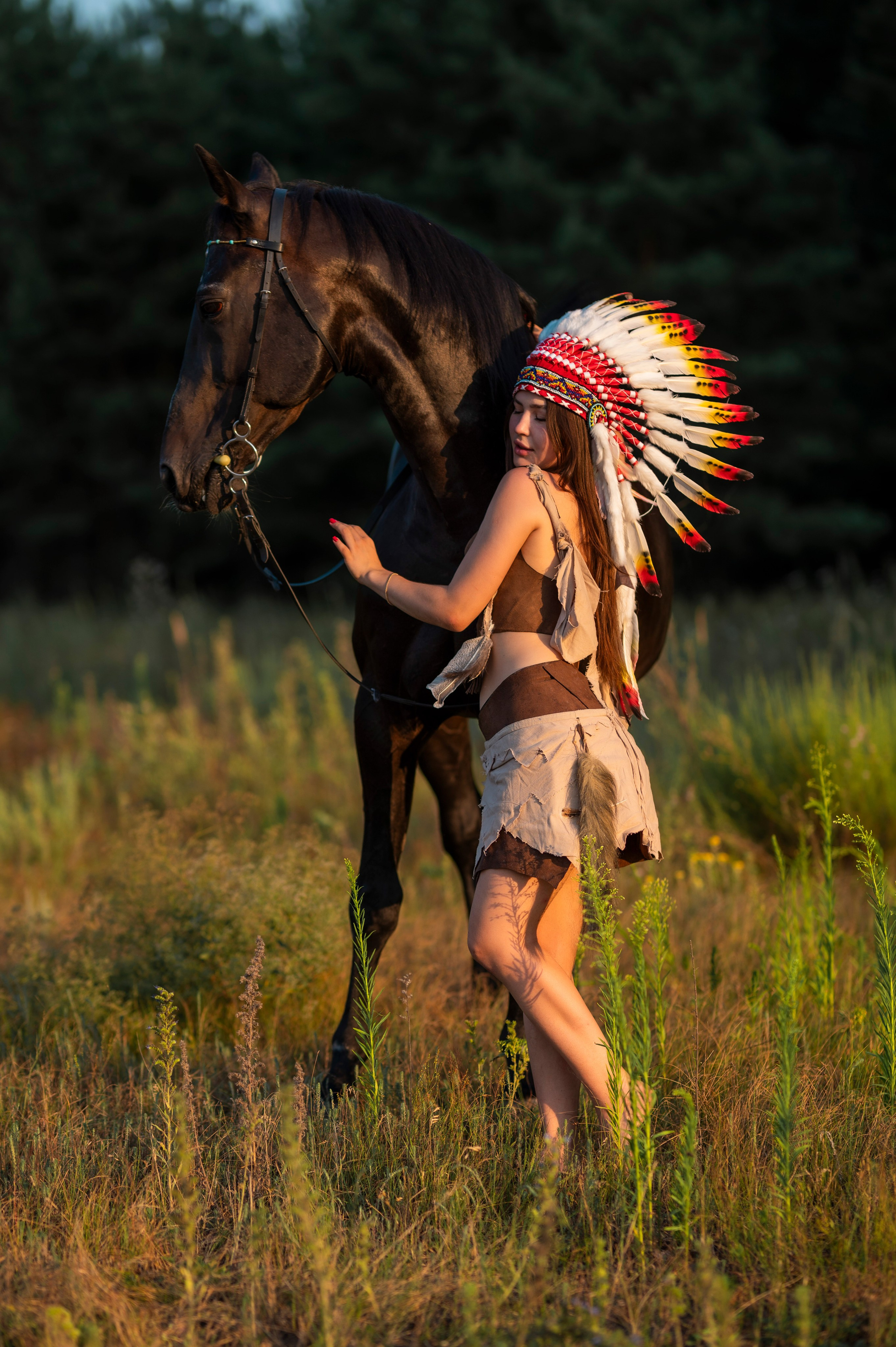 Пакахонтас. Bazarkom-photo.ru Фотограф Виктор Оськин в Старом Осколе