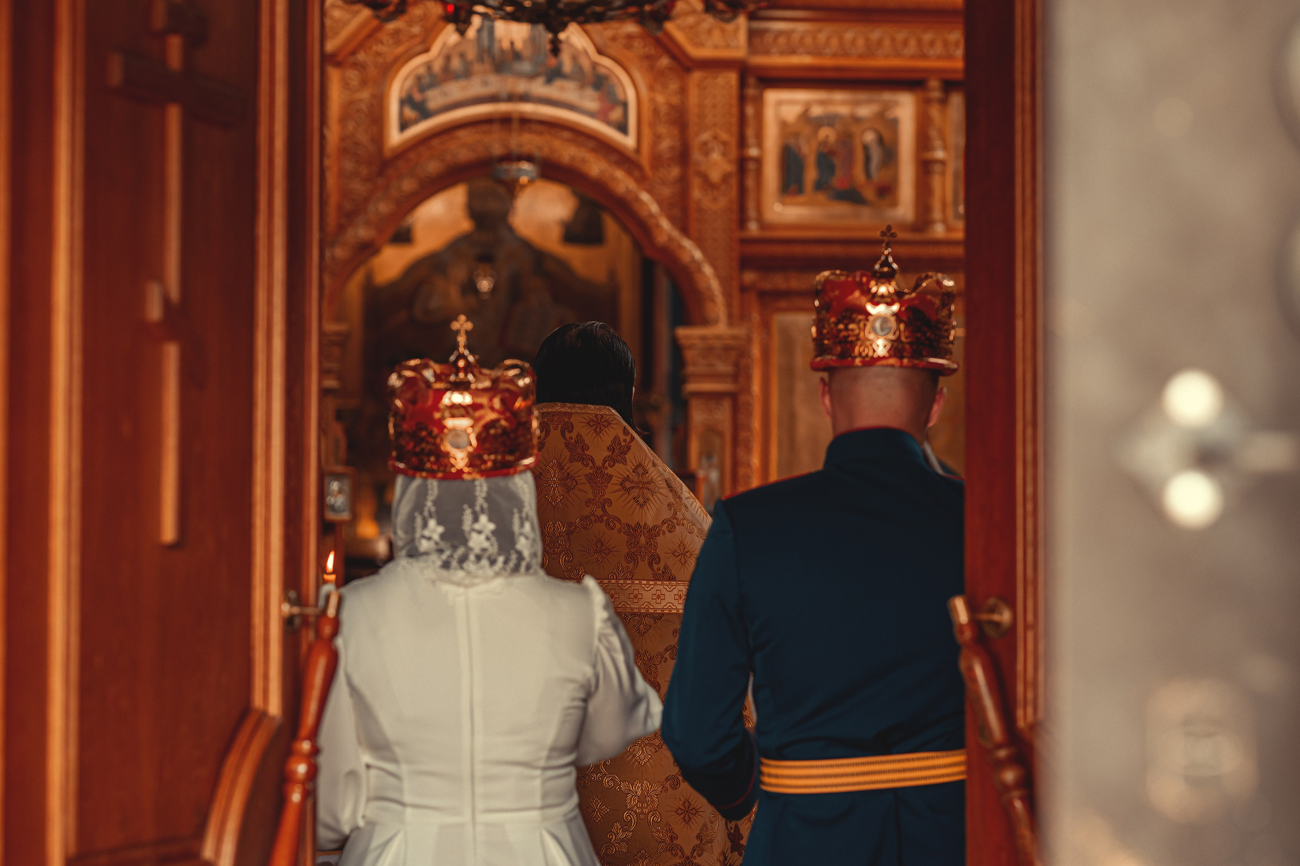 Таинство Венчания Андрея и Карины. Фотограф Таинств Крещения и Венчания в г. Курске