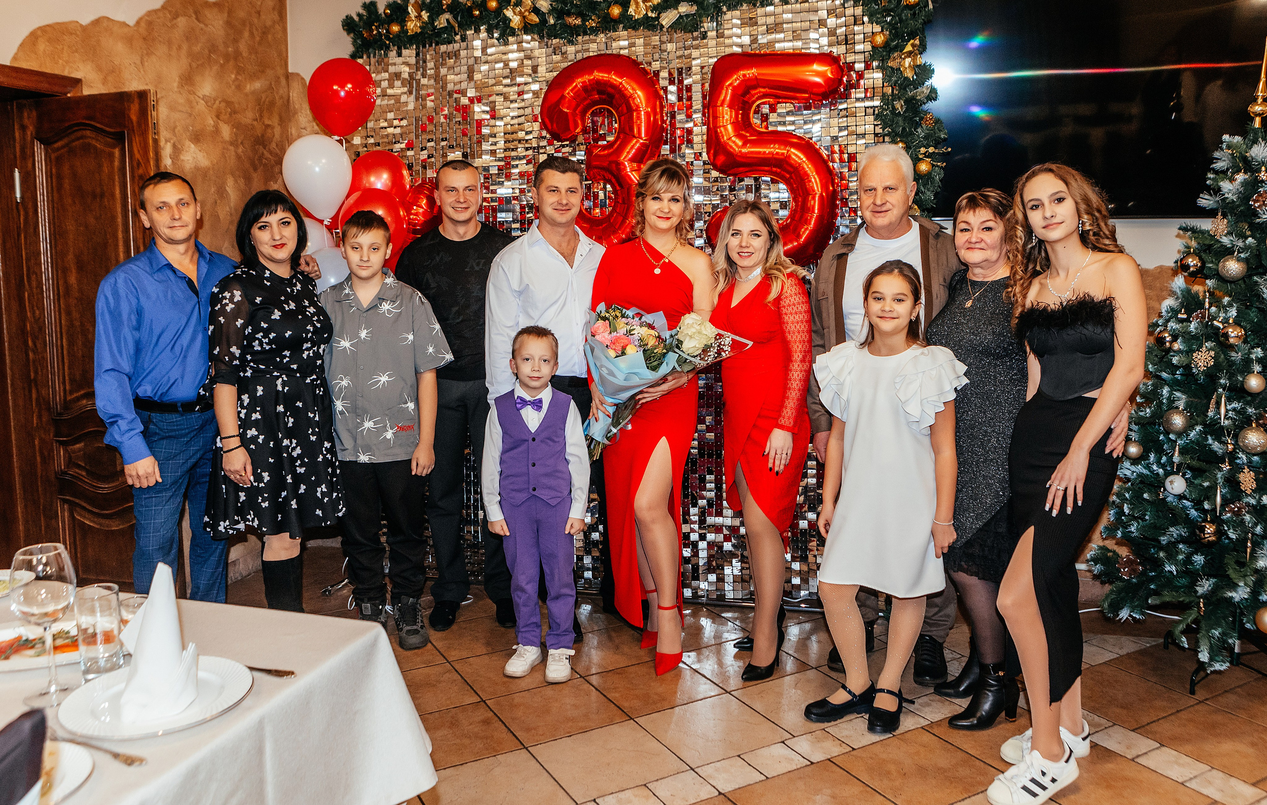 Юбилей Екатерина 35. Свадебный и семейный фотограф в Воронеже Катя Фишка