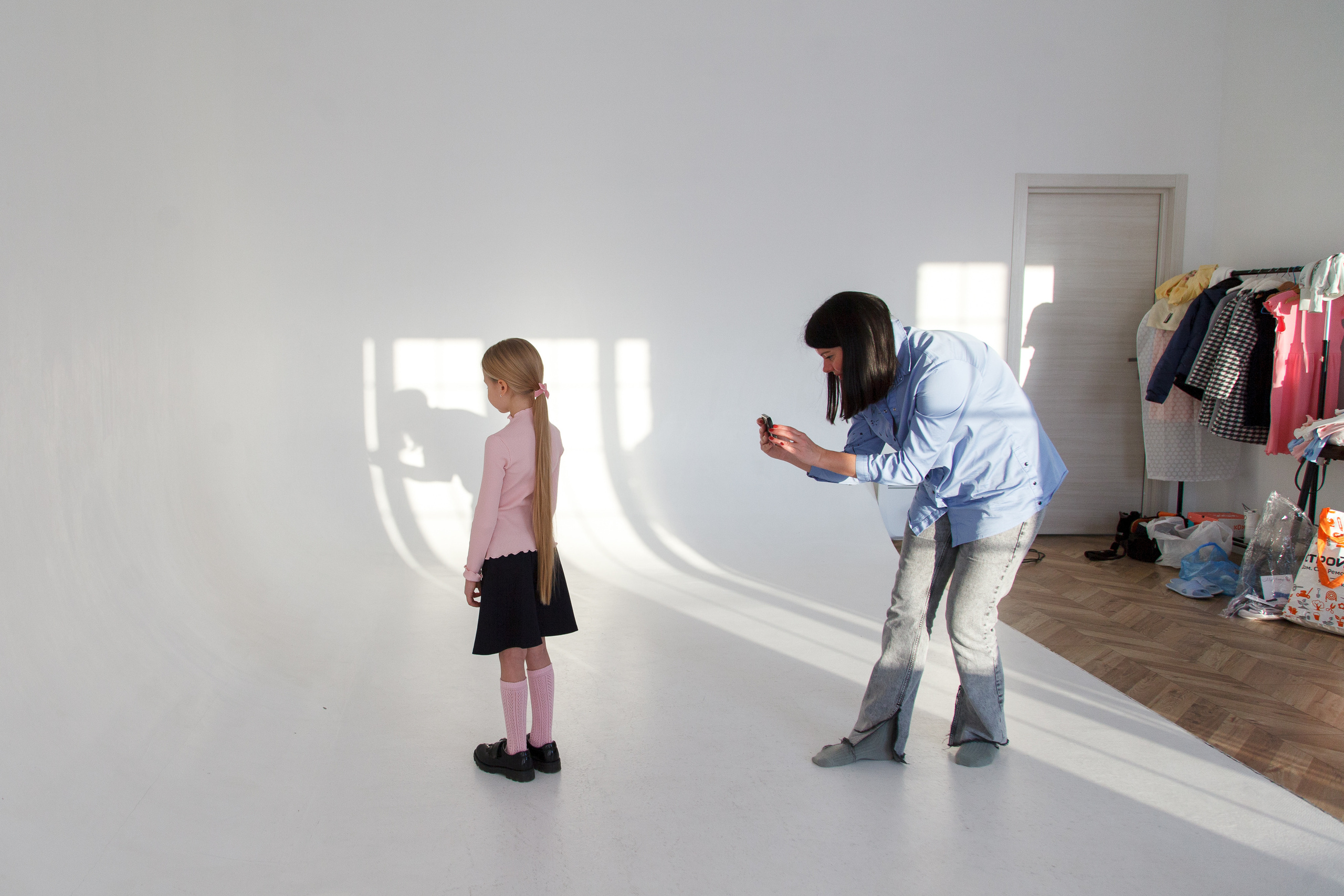 Контент съемка детская одежа Томский бренд MyAnya. Фотограф в Томске Юлия Постнова