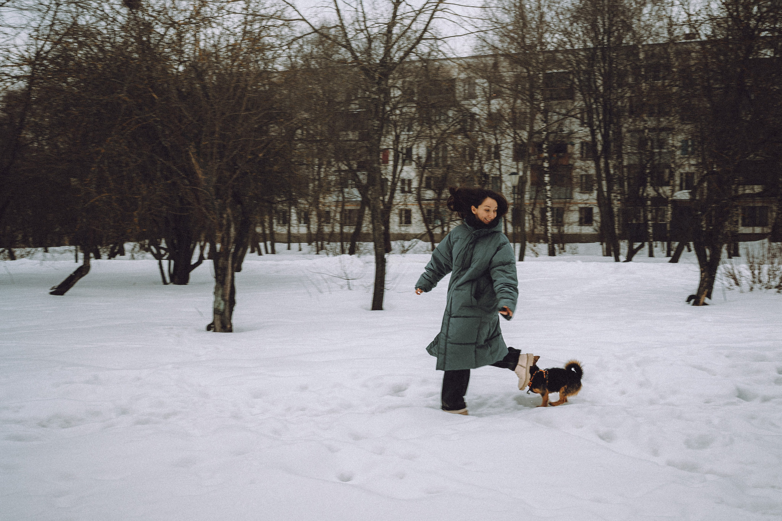 Инна и Чуви. Семейный фотограф животных, анималист в Москве Екатерина Киреева