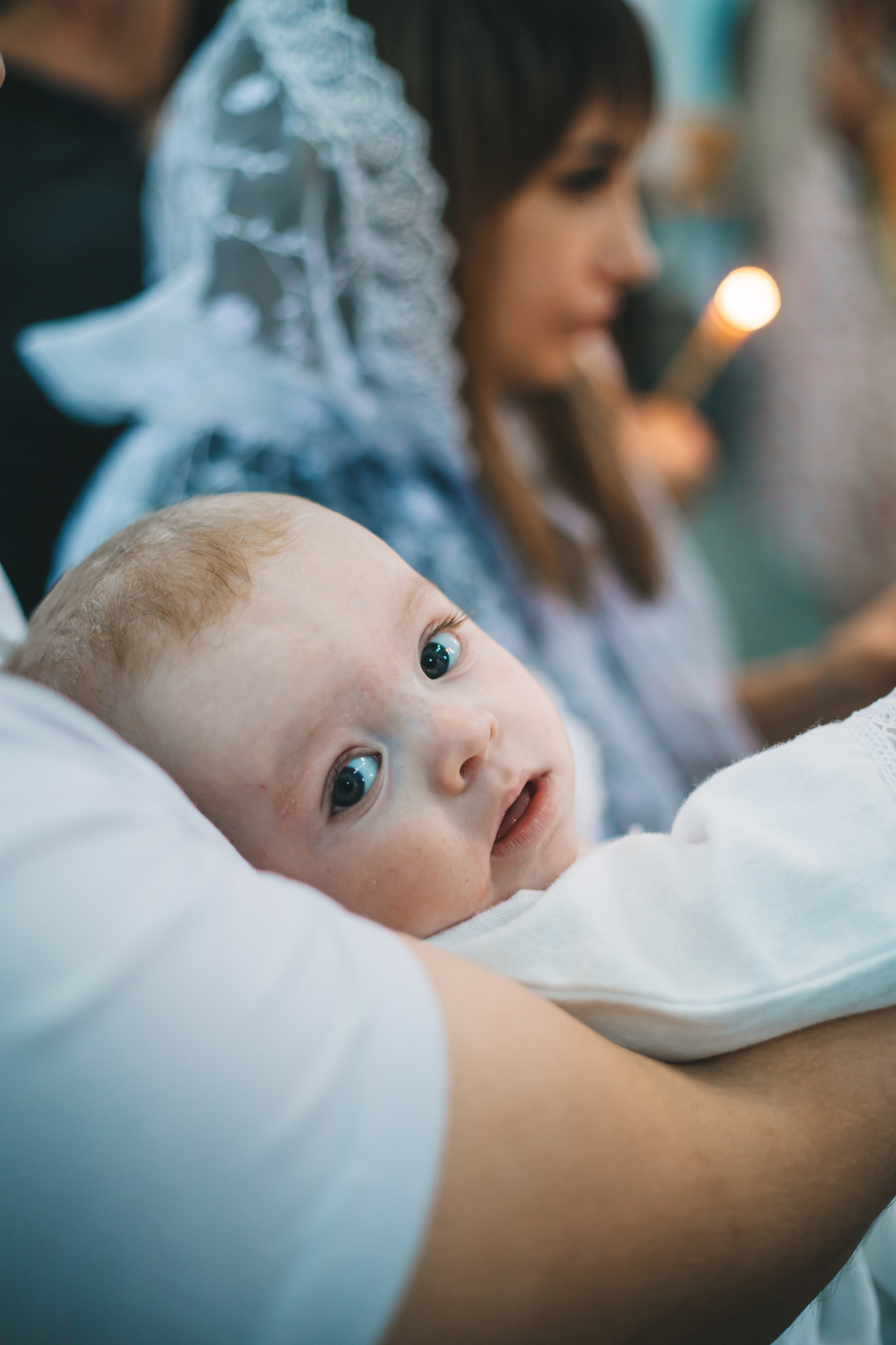 Съемка таинства крещения в Тихорецке. Свадебный и семейный фотограф в Краснодарском крае Мария Данилкина