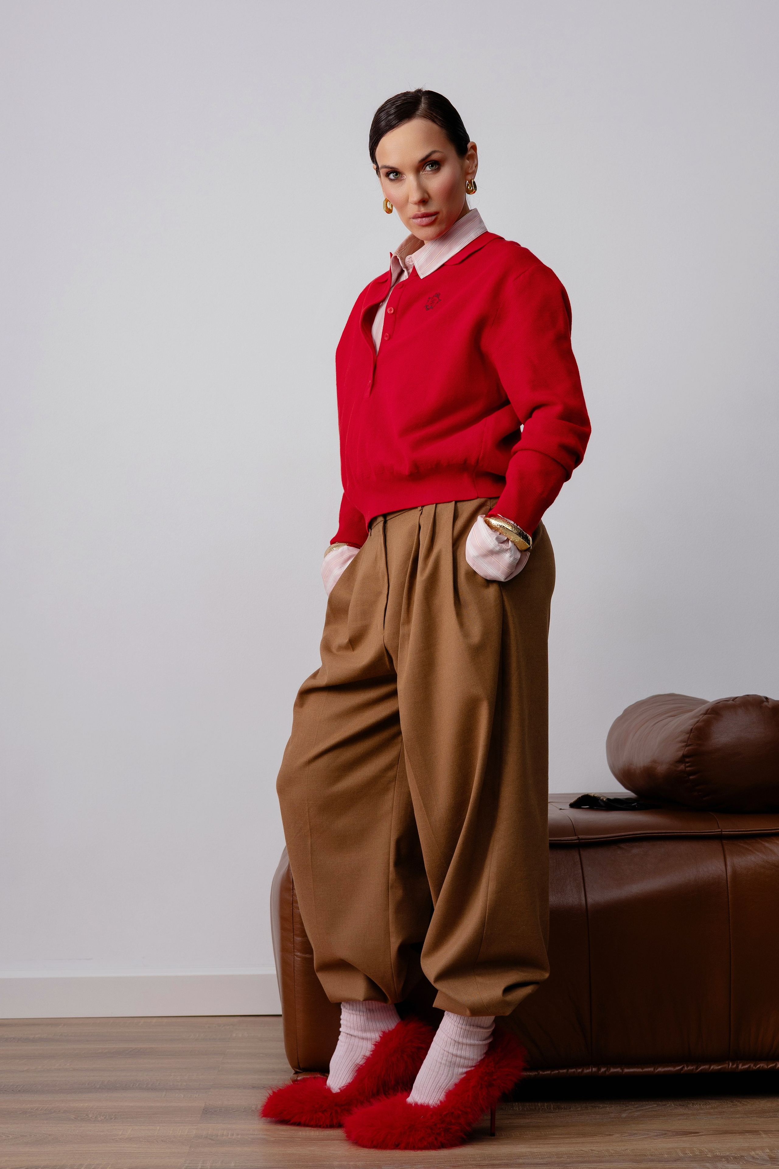 Съемка в студии