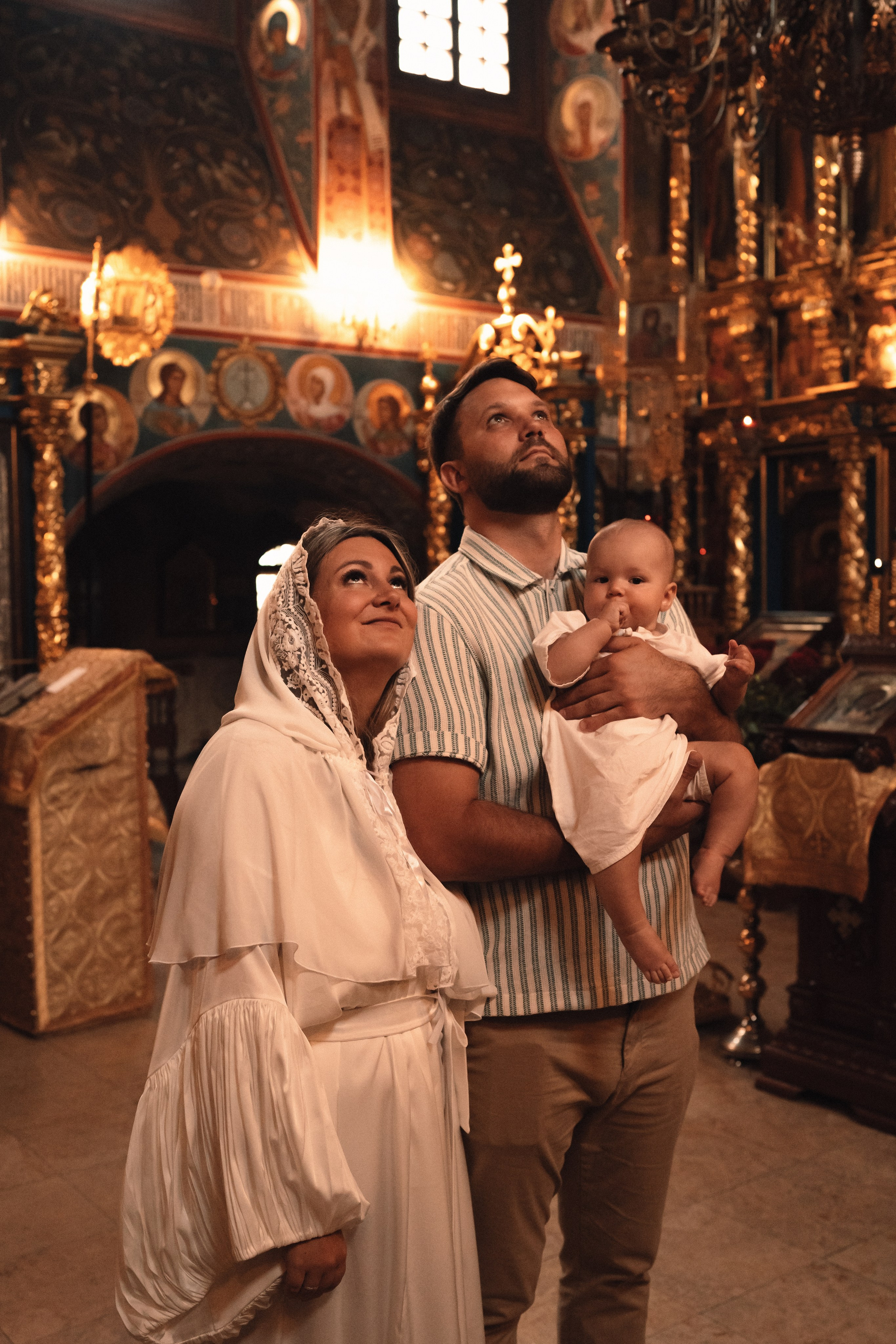 Крещение Матвея. Семейный фотограф Валерия Фабричникова, Москва
