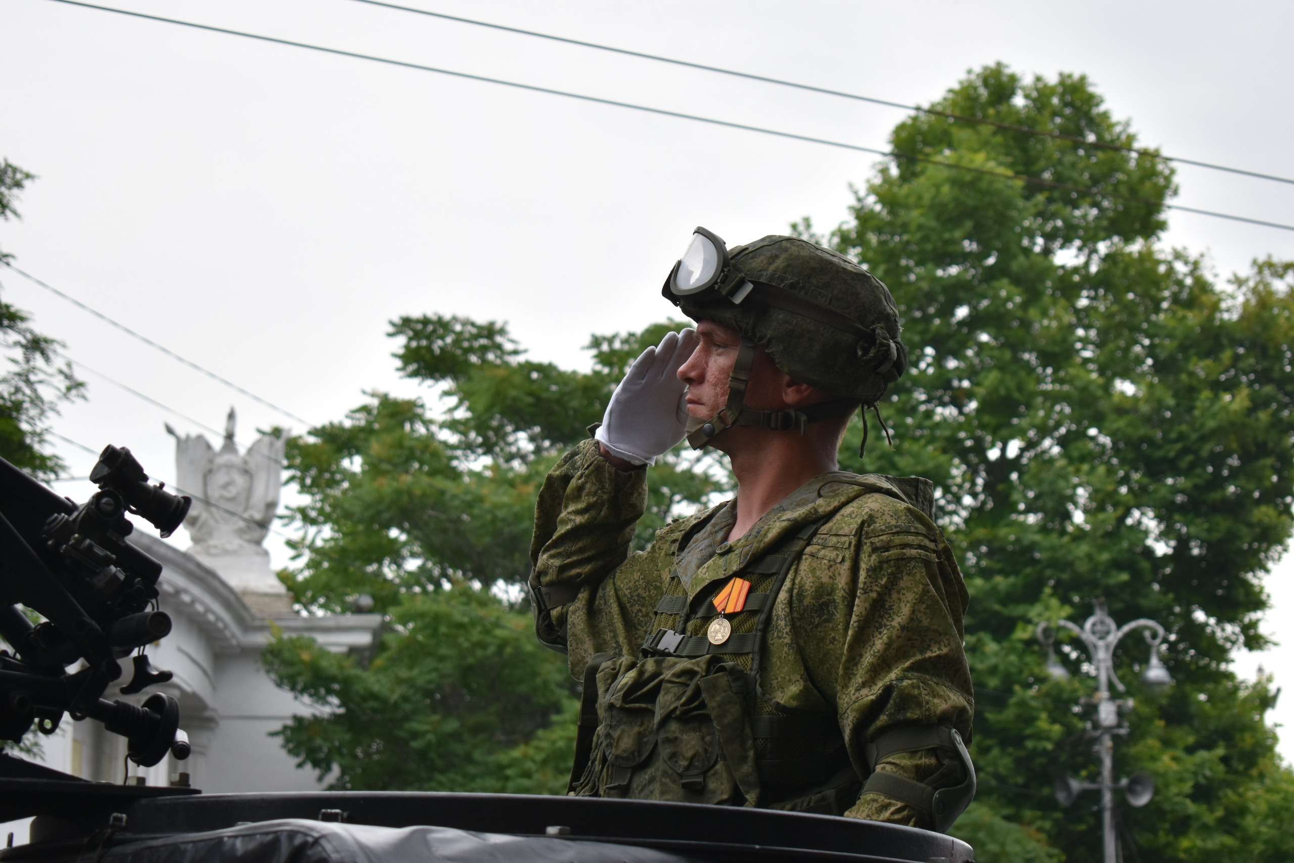 Парад Победы. Фотограф-ретушер в Крыму Юля Лобурец
