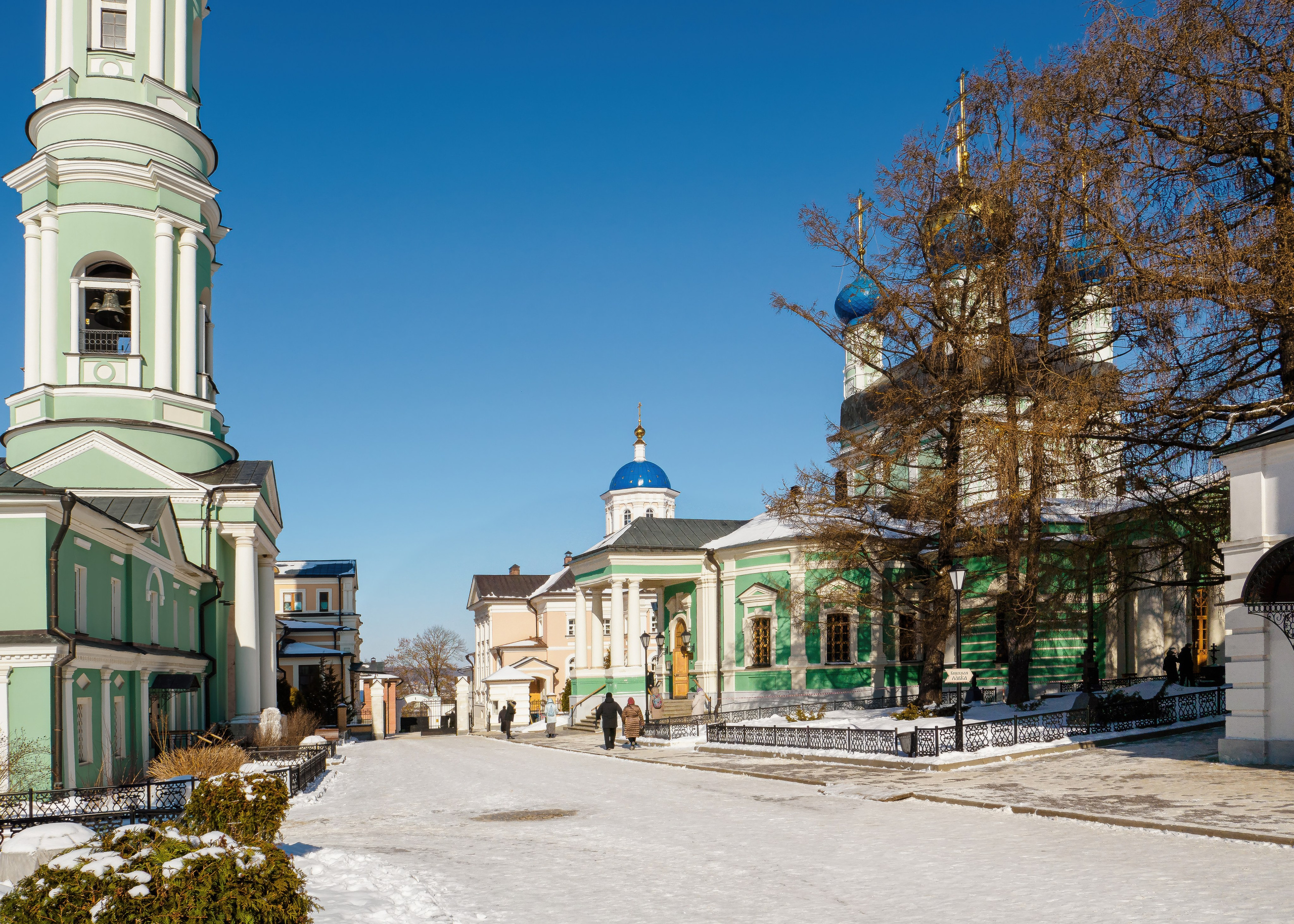 Оптина пустынь. Зима 2023 года. Фотограф Никифоров-Гордеев Сергей. Москва и МО