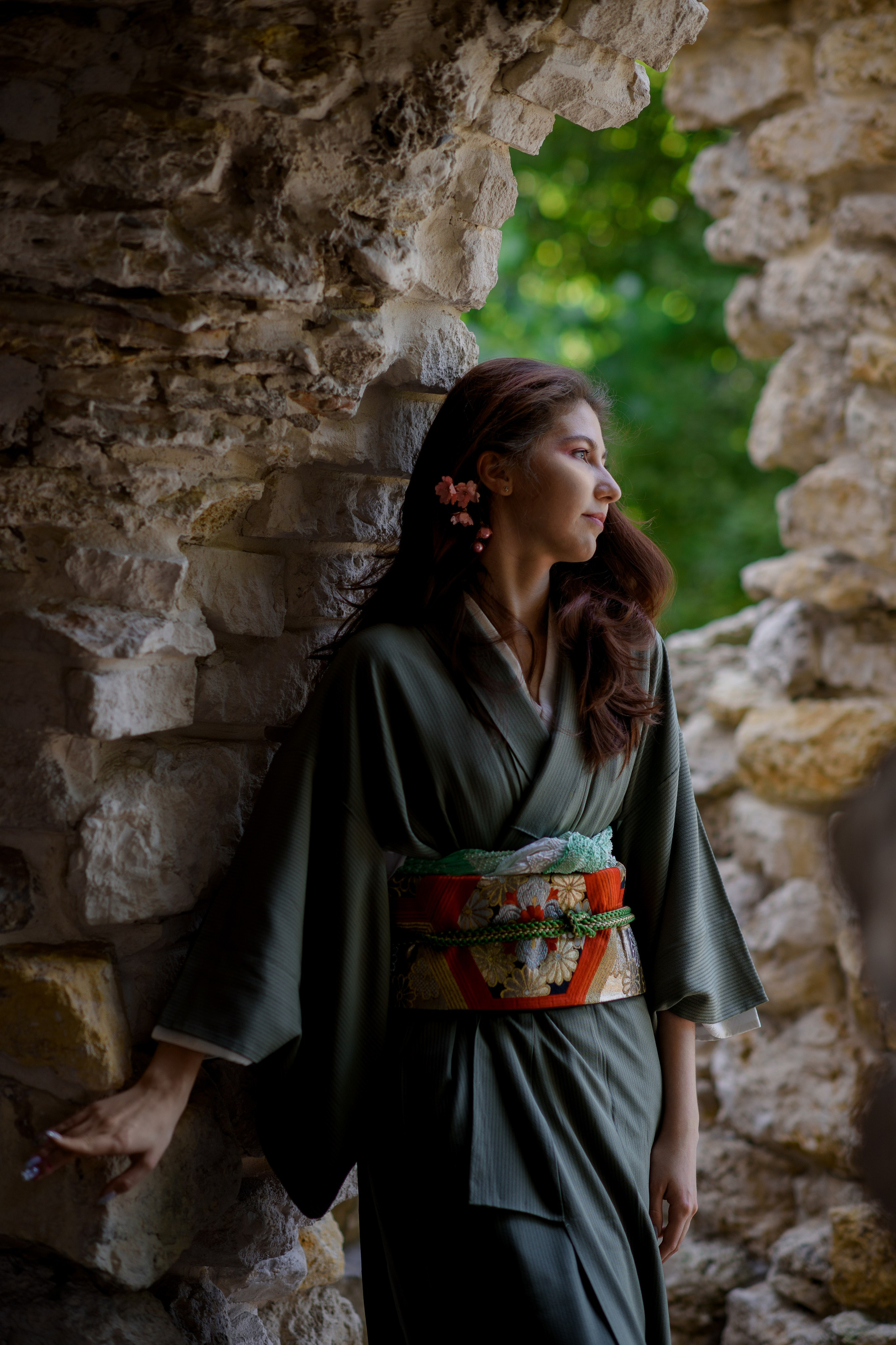 Фотосессия в цветущем чубушнике в саду им. Баумана. Главная